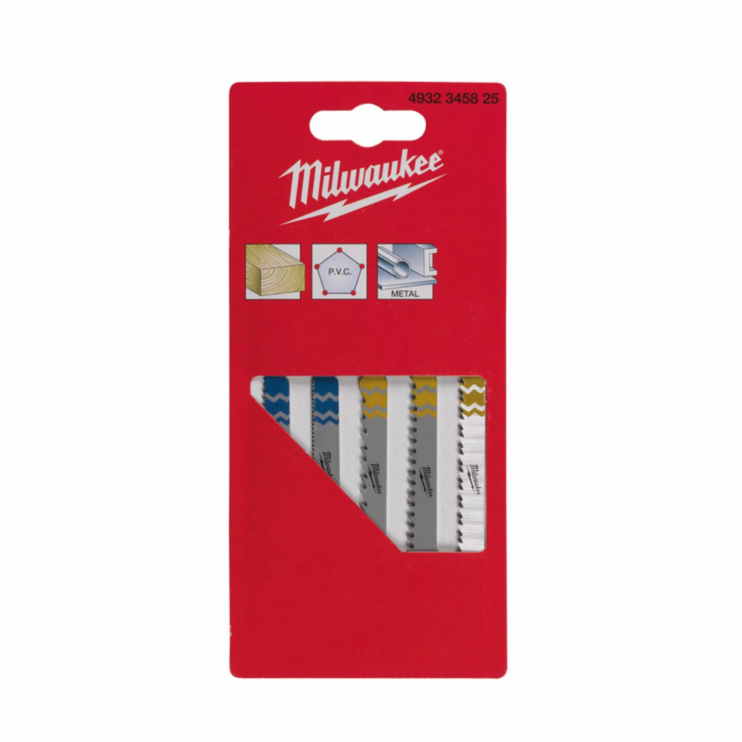 Milwaukee 4932345825 5 delig PROFI-SET Decoupeerzaagblad set - Hout / Metaal / Kunststof-image