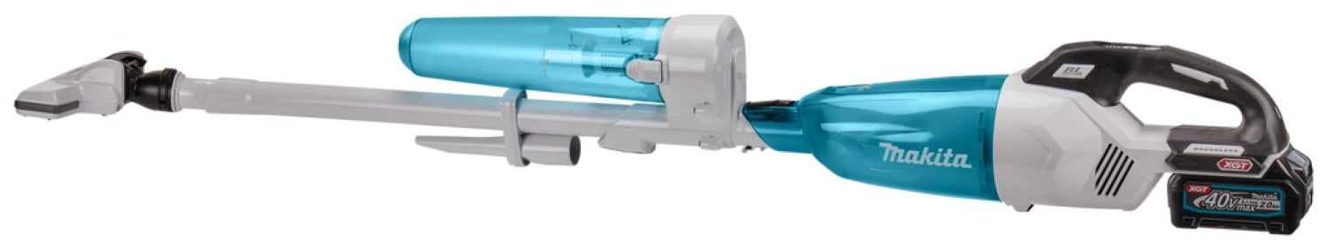 Makita CL001GA224 - Aspirateur balai sans-fil - XGT 40V max Li-ion - Kit (2x 2,0 Ah) - 1200 L/min - Brushless-image