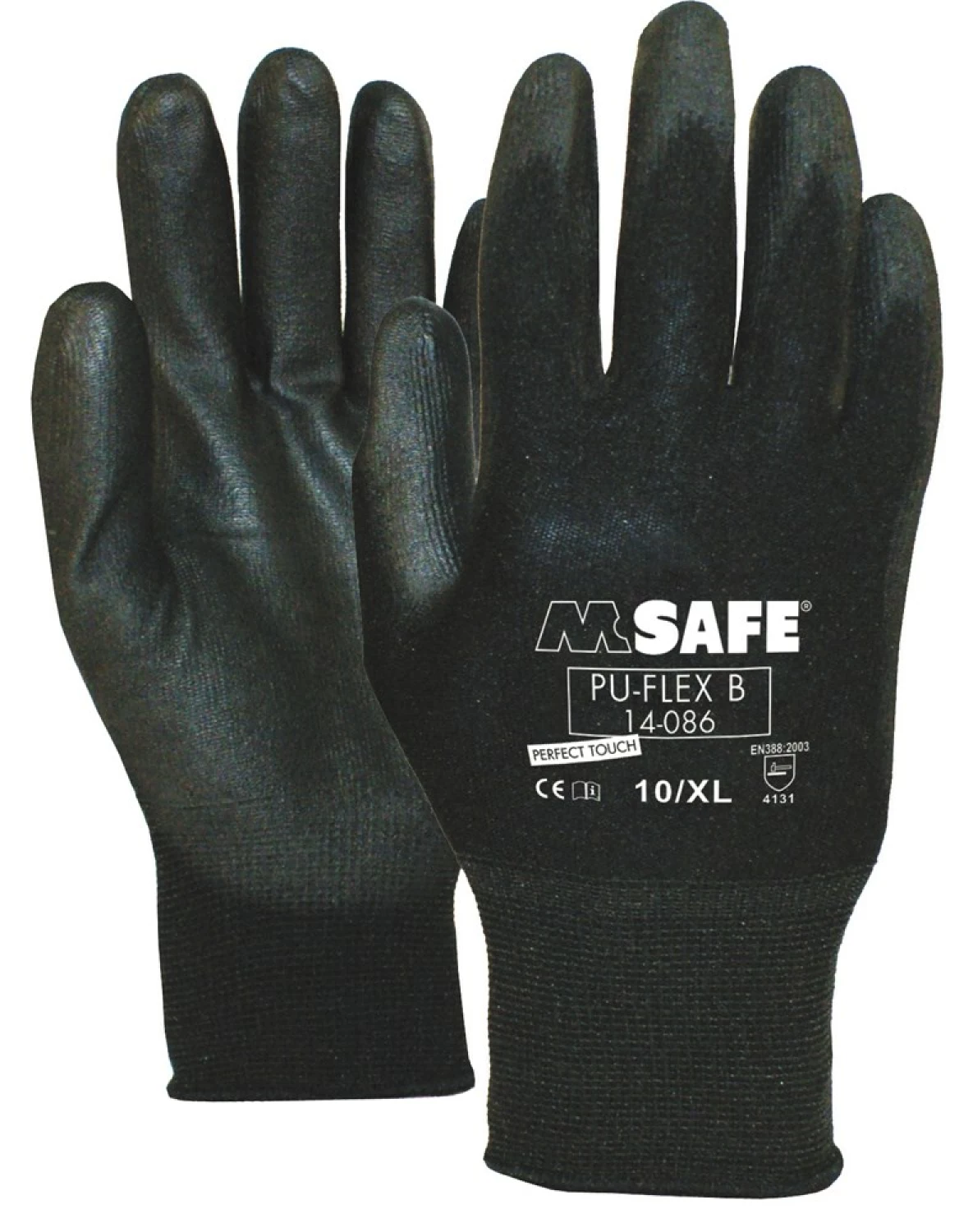 Oxxa 14-086 Gants de travail PU-Flex - Noir - 8/M-image