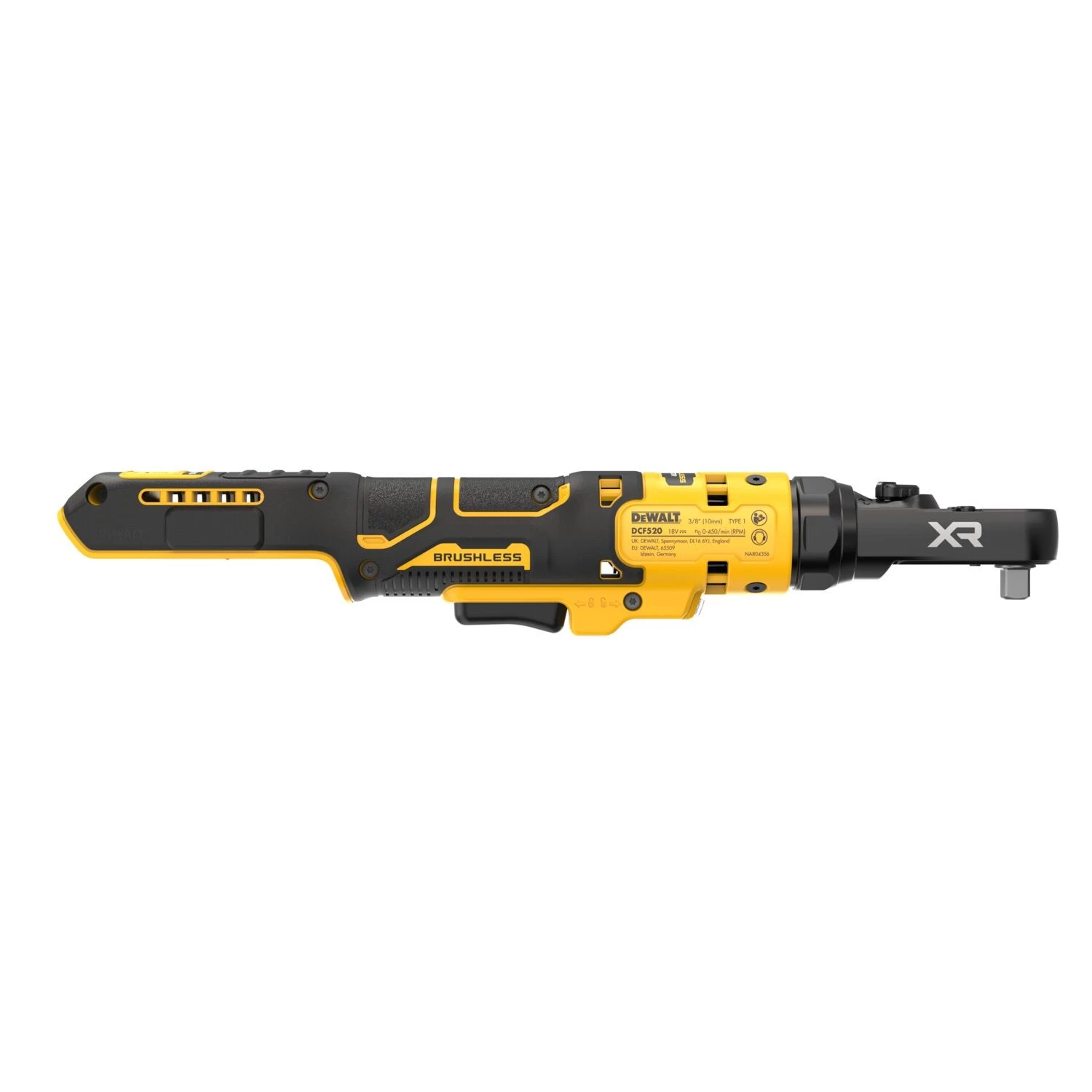 DeWALT DCF520N-XJ Clé à cliquet coudée sans fil 18 V XR 1/4" et 3/8"-image