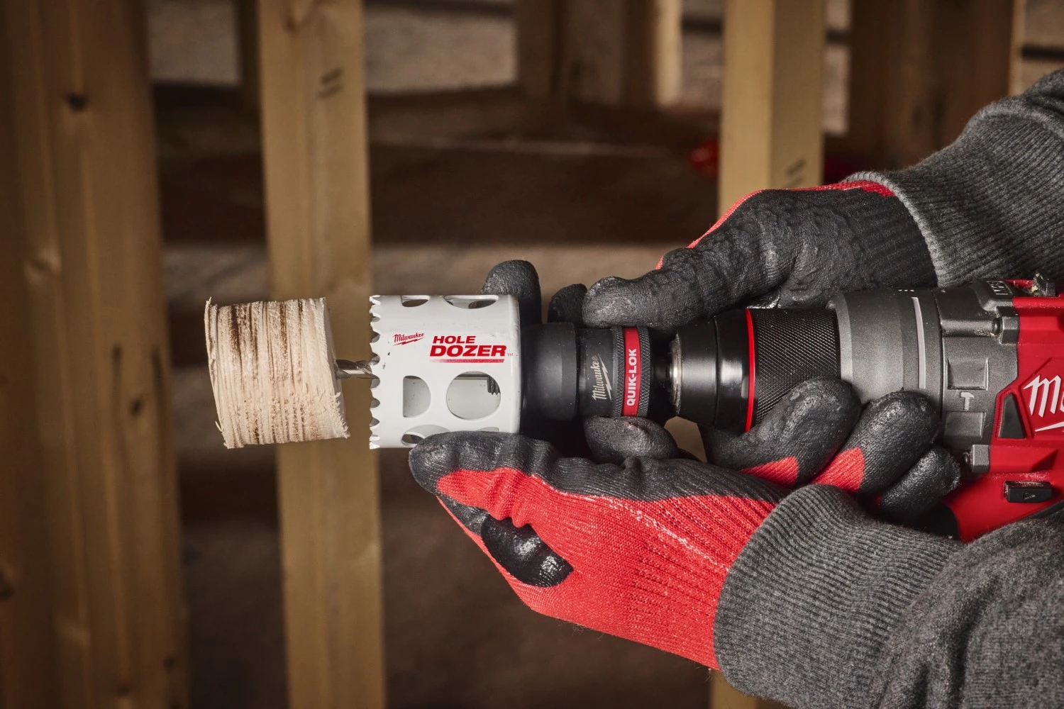 Milwaukee 4932500549 Quick-lock 11mm HEX universle gatzaaghouder - 14-30 + 32-210mm - adapter