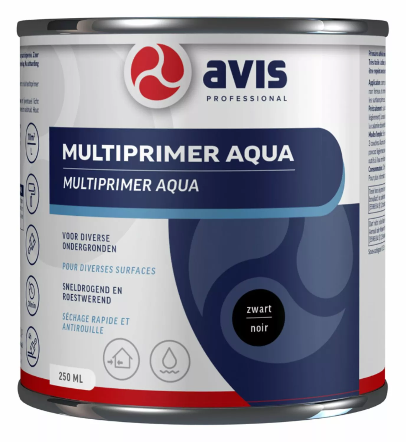 Avis Aqua Multiprimer Zwart - 0,25L-image