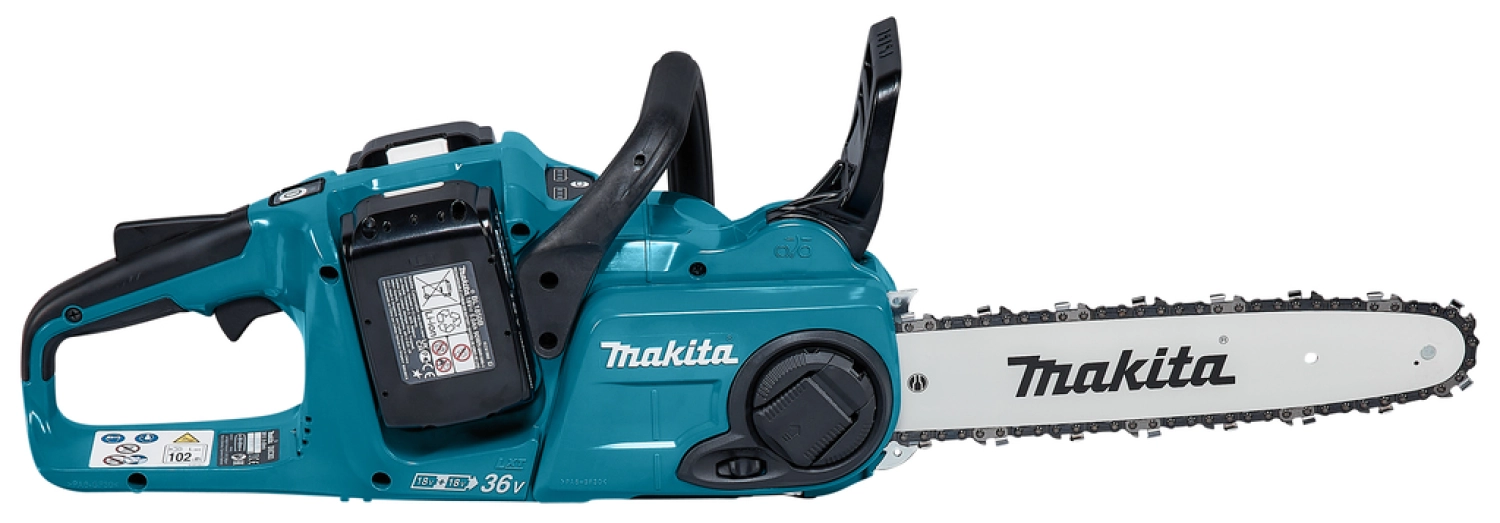 Makita DUC303PT2 2x18V Li-Ion accu kettingzaag set (2x 5,0Ah) - 30cm - koolborstelloos-image