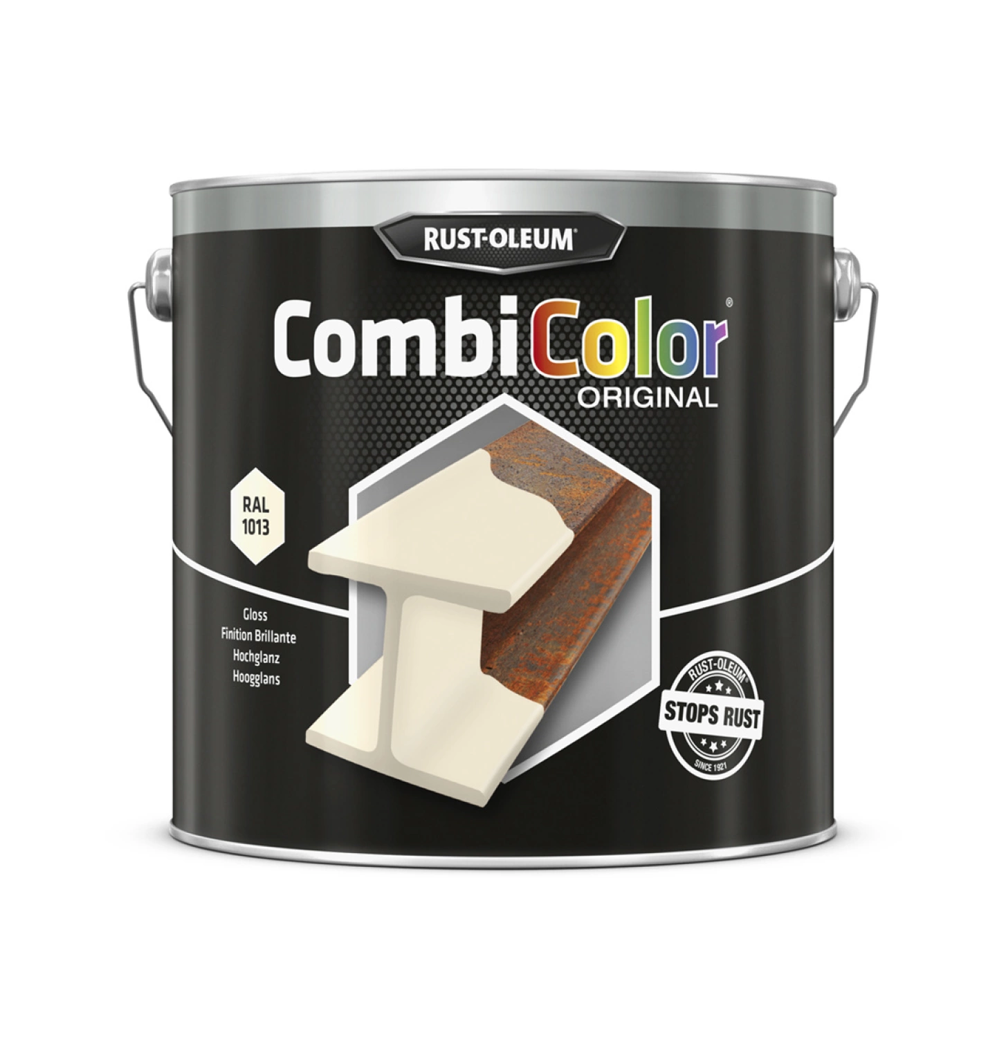 Rust-Oleum Combicolor Hoogglans - RAL 1013 parelwit - 2,5L-image