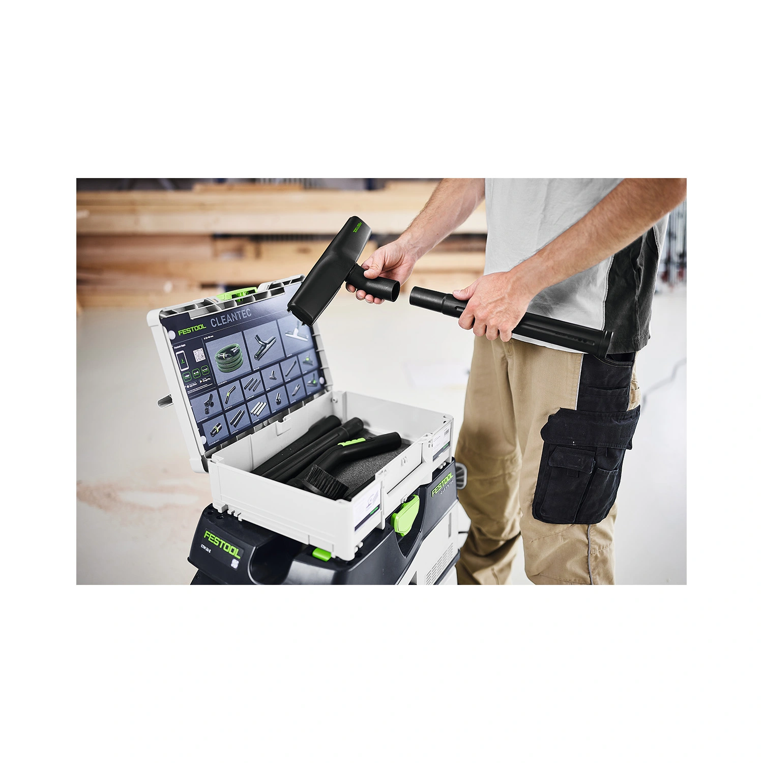 Festool RS-ST D 27/36-Plus Standaard reinigingsset in systainer
