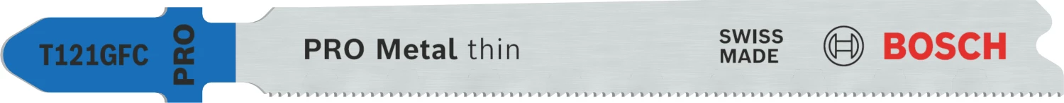 Bosch PRO T121GFC Metal thin decoupeerzaagblad - 92mm - metaal (5st)-image