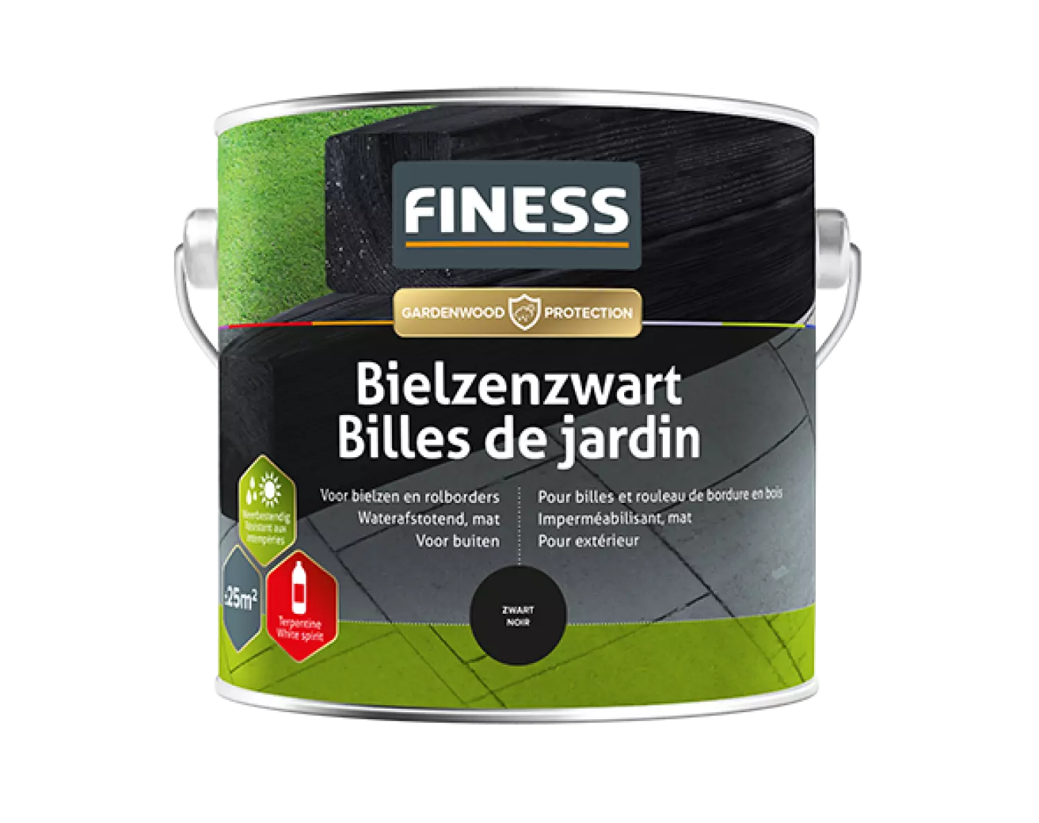 Finess Bielzenzwart - Zwart - 2,5L-image