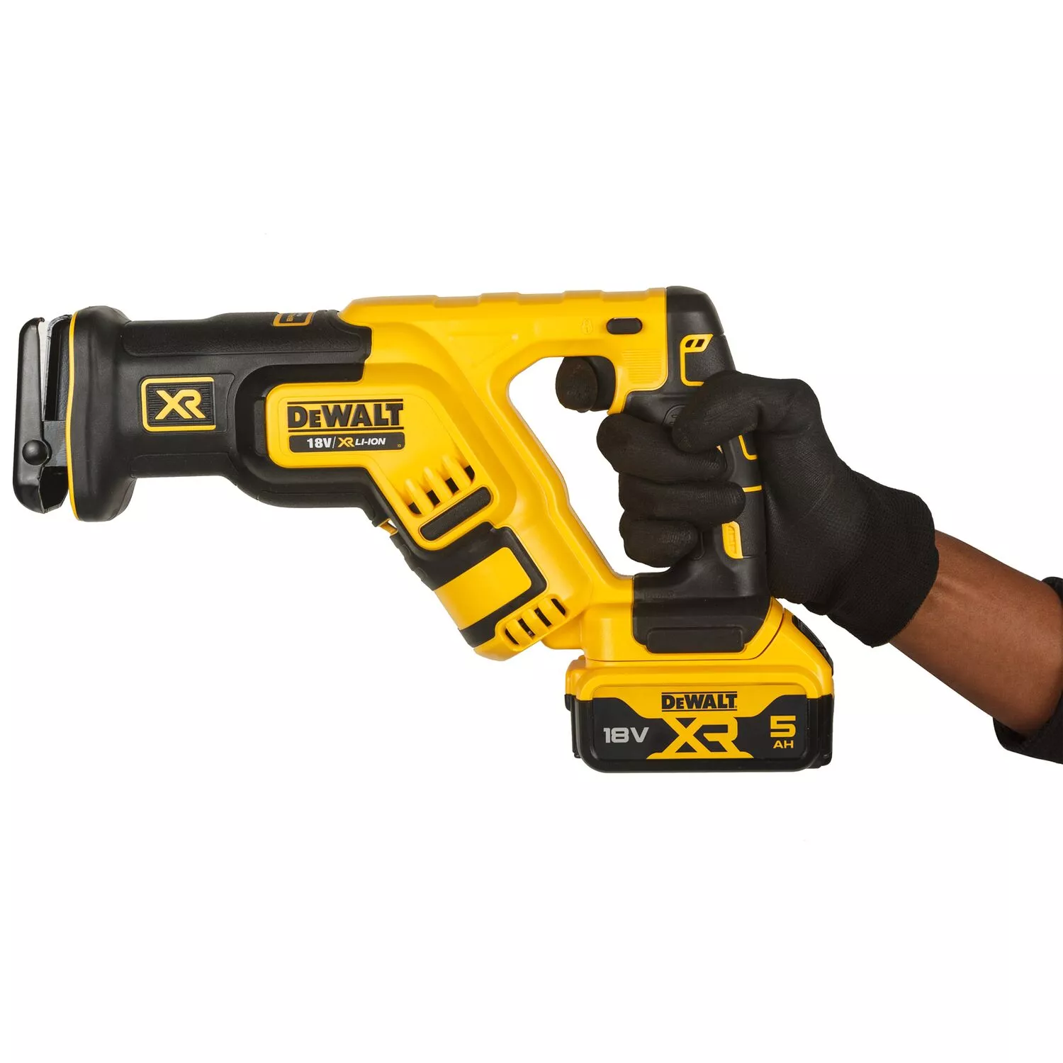 DeWALT DCS367P2 18V Li-ion XR accu reciprozaag set (2x 5.0Ah) in TSTAK - koolborstelloos-image