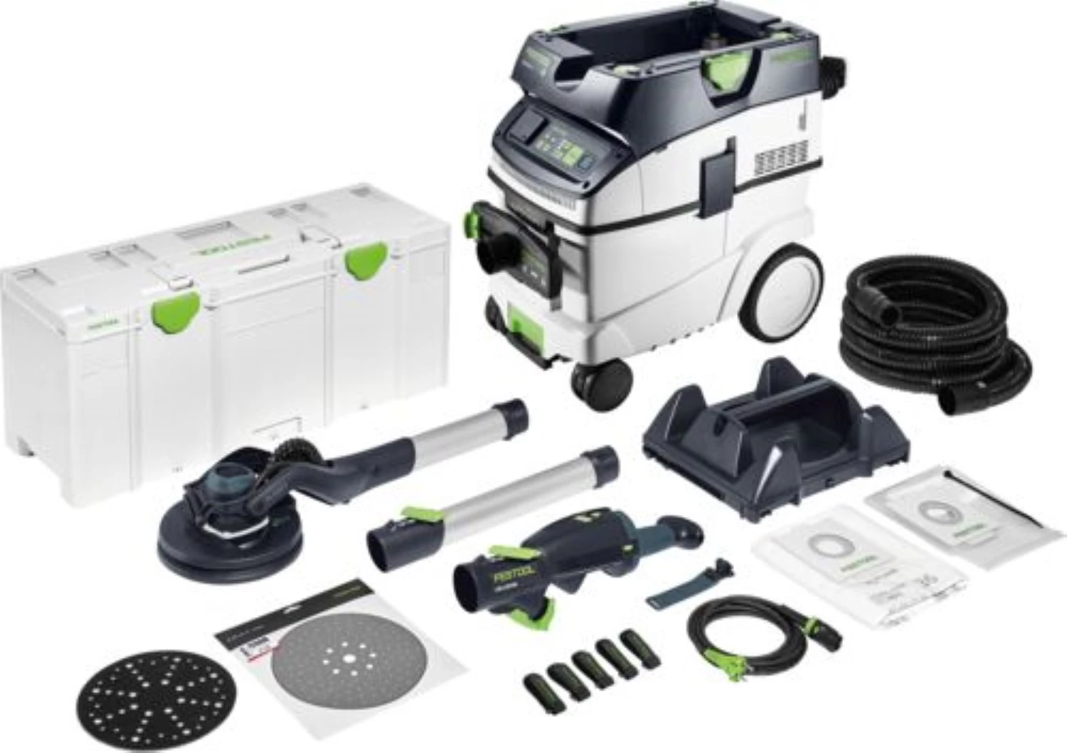 Festool LHS 2 225 EQI/CTM 36-Set Langnek-schuurmachine en stofzuigerset-image