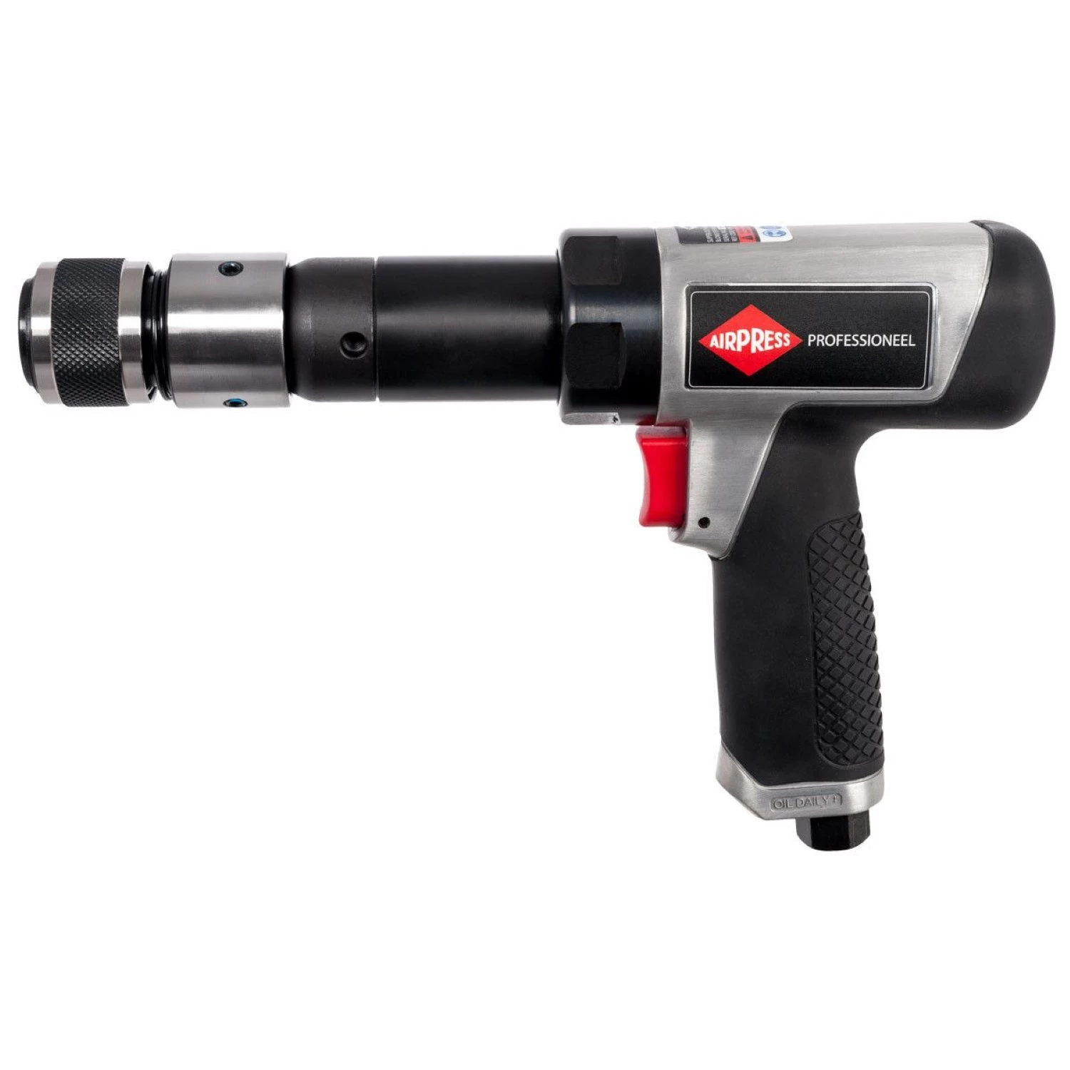 Airpress 45487 Pneumatische Beitelhamer set met 5 beitels in koffer - 1/4” - 708 l/min-image