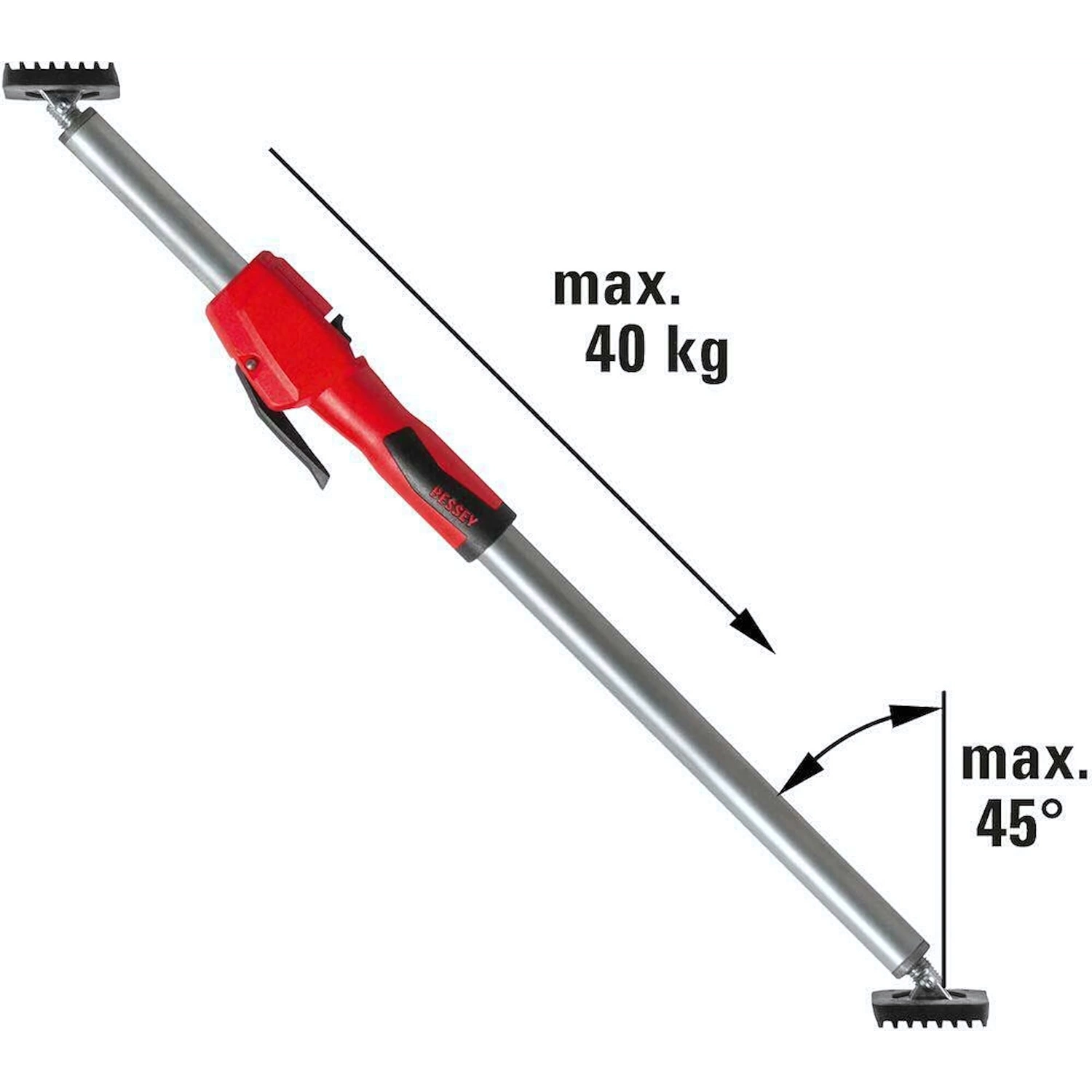Bessey STE55 Équerre de plafond 400-550 mm - jusqu'à 350 kg-image