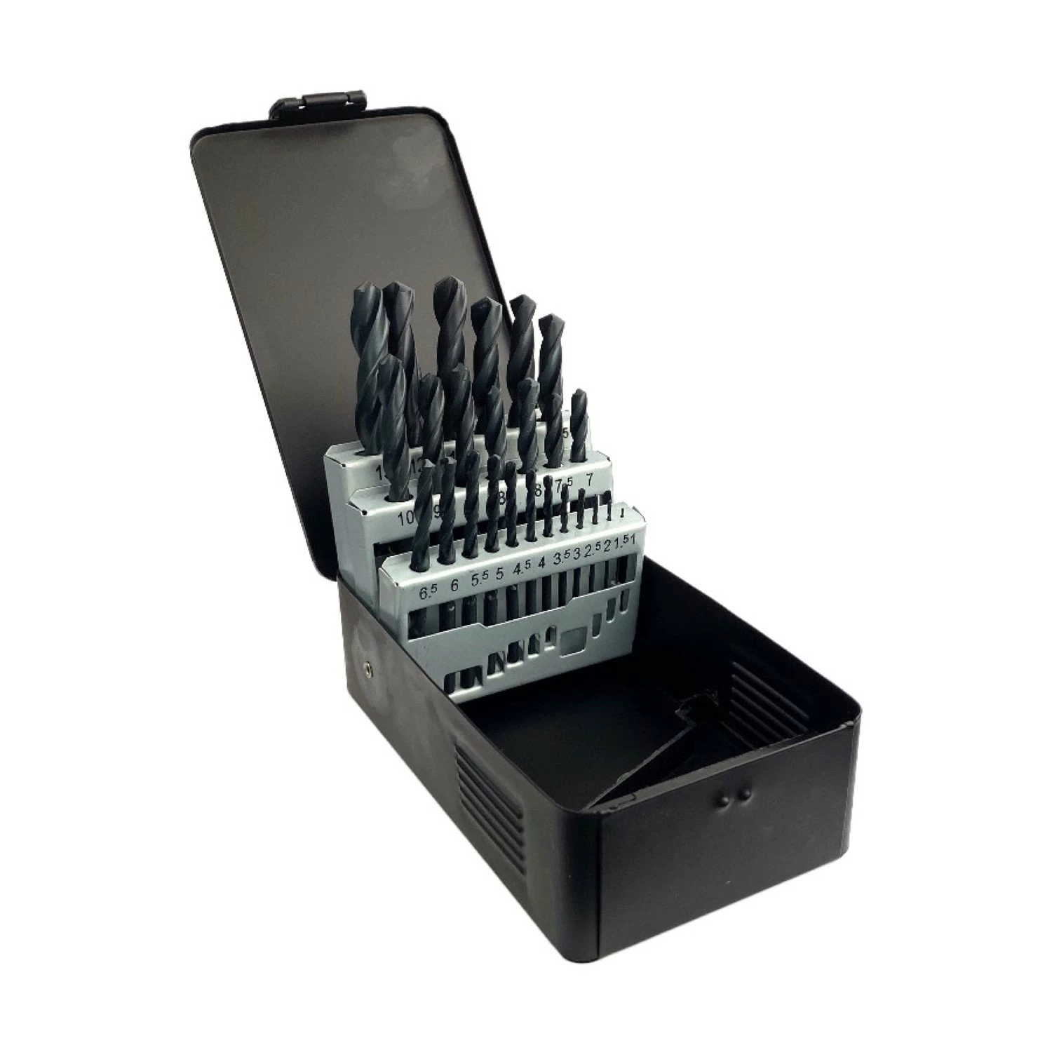 Fit-to-Fix 4000110002 Jeu de forets à métaux - universel - 25 pièces - DIN338 - HSS-R - 1 à 13 mm-image