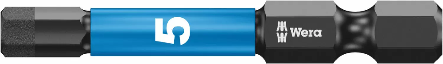 Wera 05057645001 840/4 1/4" Impaktor Inbus Bit - 5.0 x 50mm (5st)-image
