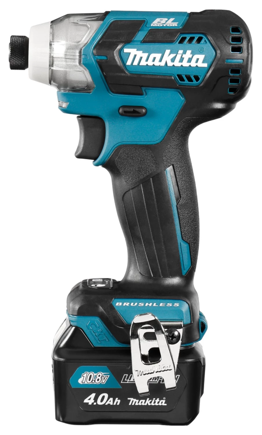 Visseuse à percussion sans-fil Makita TD111DSMJ - 10,8V Li-ion - 2 batteries 4,0 Ah - MAKPAC - Brushless-image