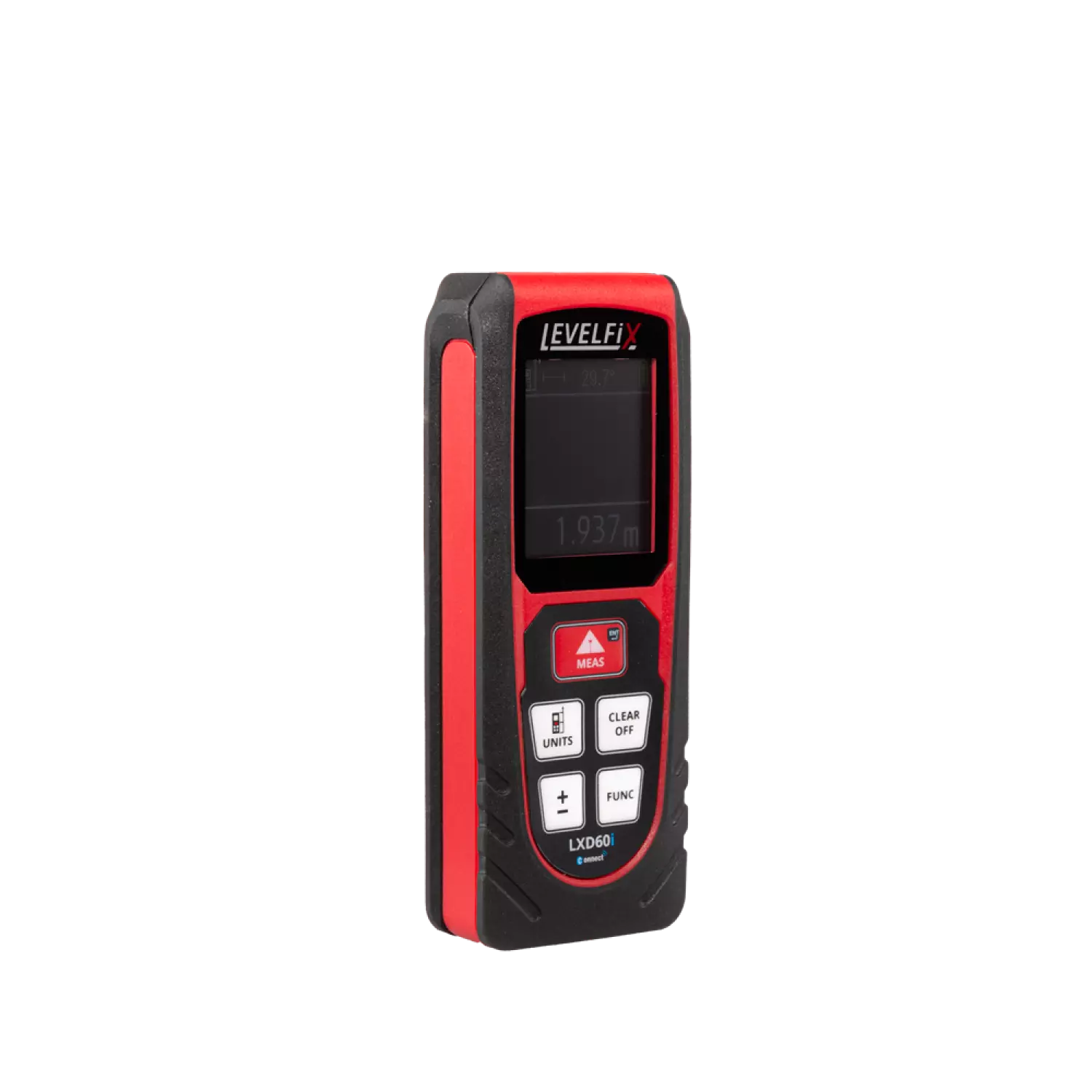 Levelfix LXD60i Afstandsmeter in tas - Bluetooth - 60m - IP53-image