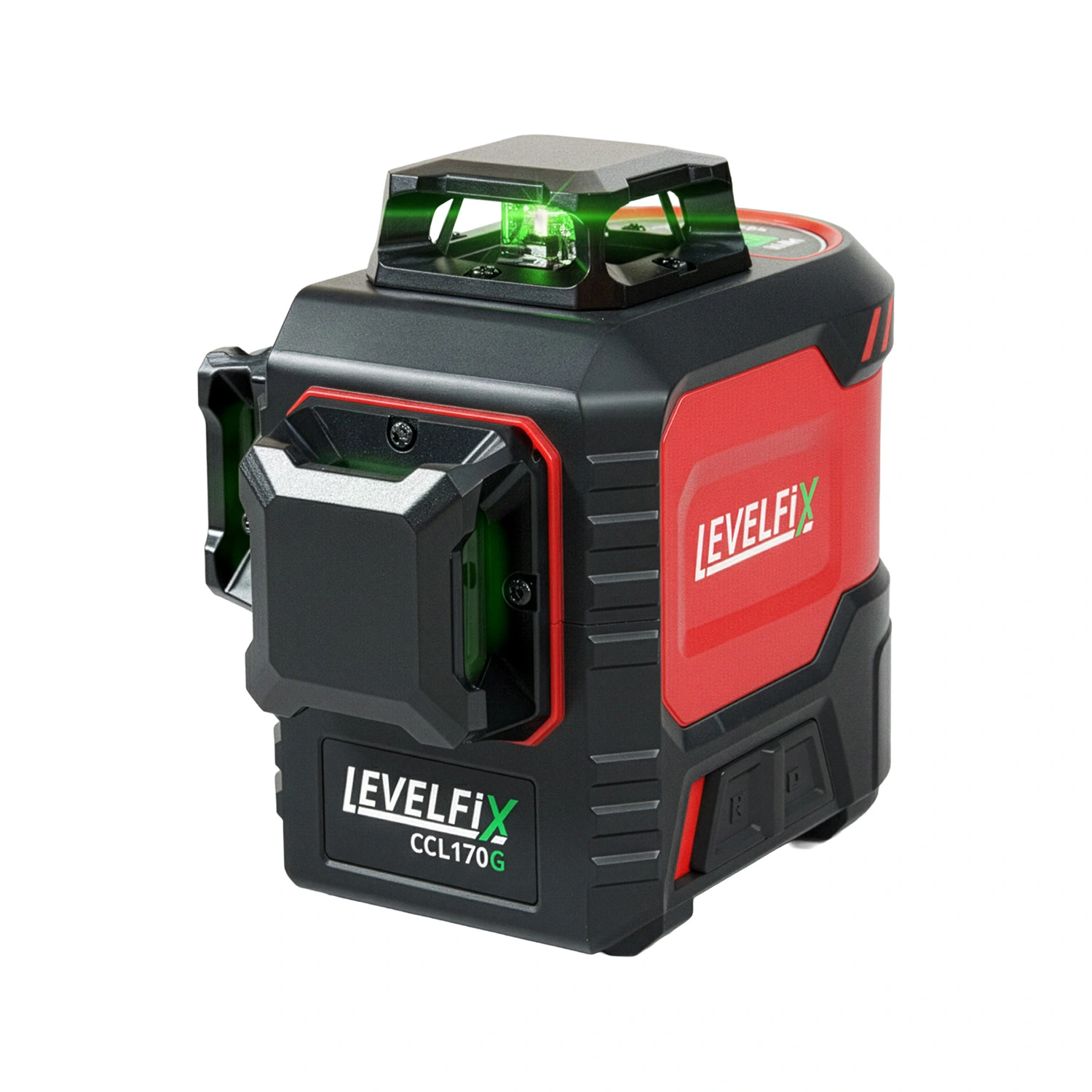 Levelfix CCL170G Kruislijnlaser set incl. statief in koffer - 3x360° - groen - 30m - IP54