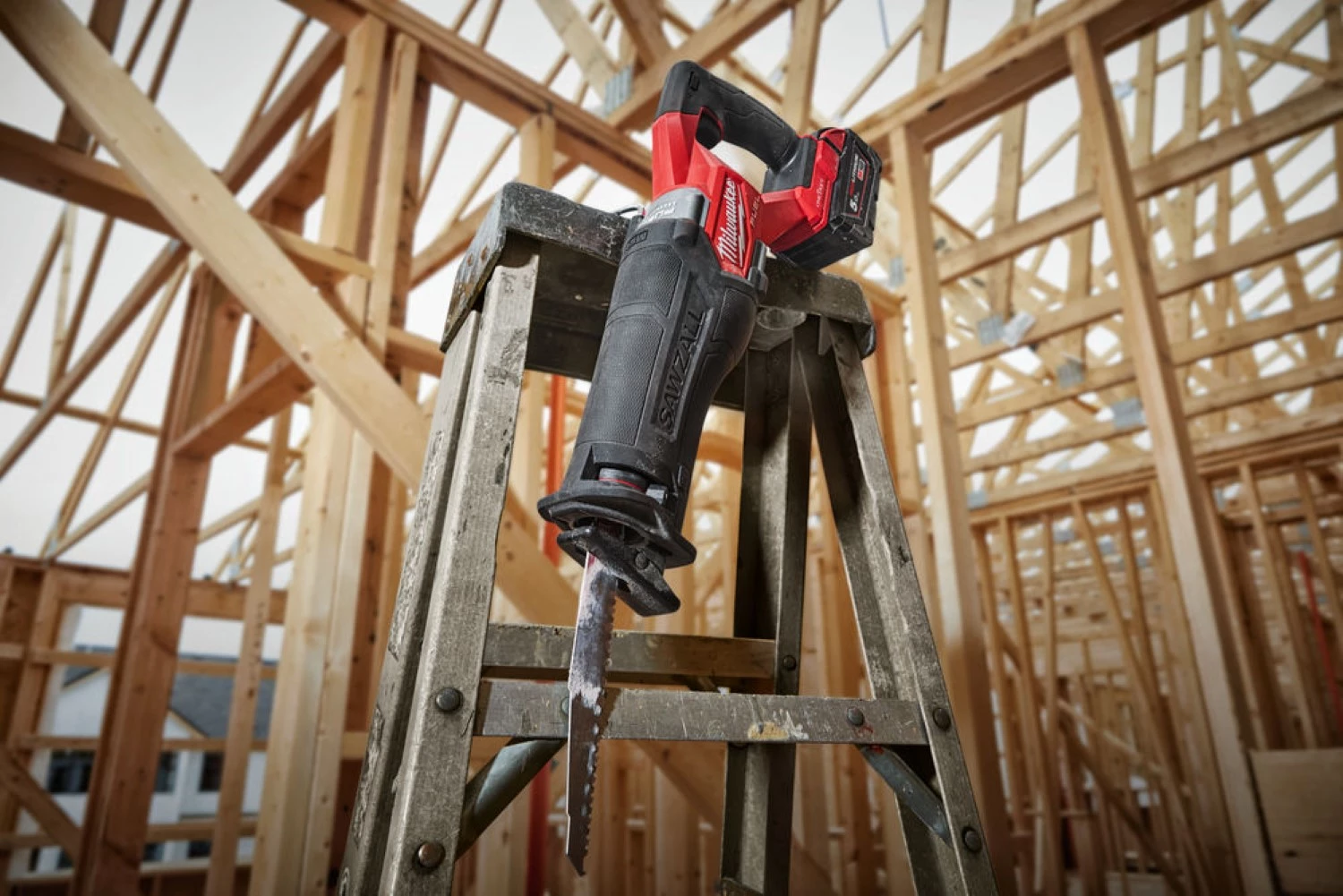 Milwaukee M18 ONEFSZ-502X Li-Ion accu Reciprozaag set (One-Key)-image