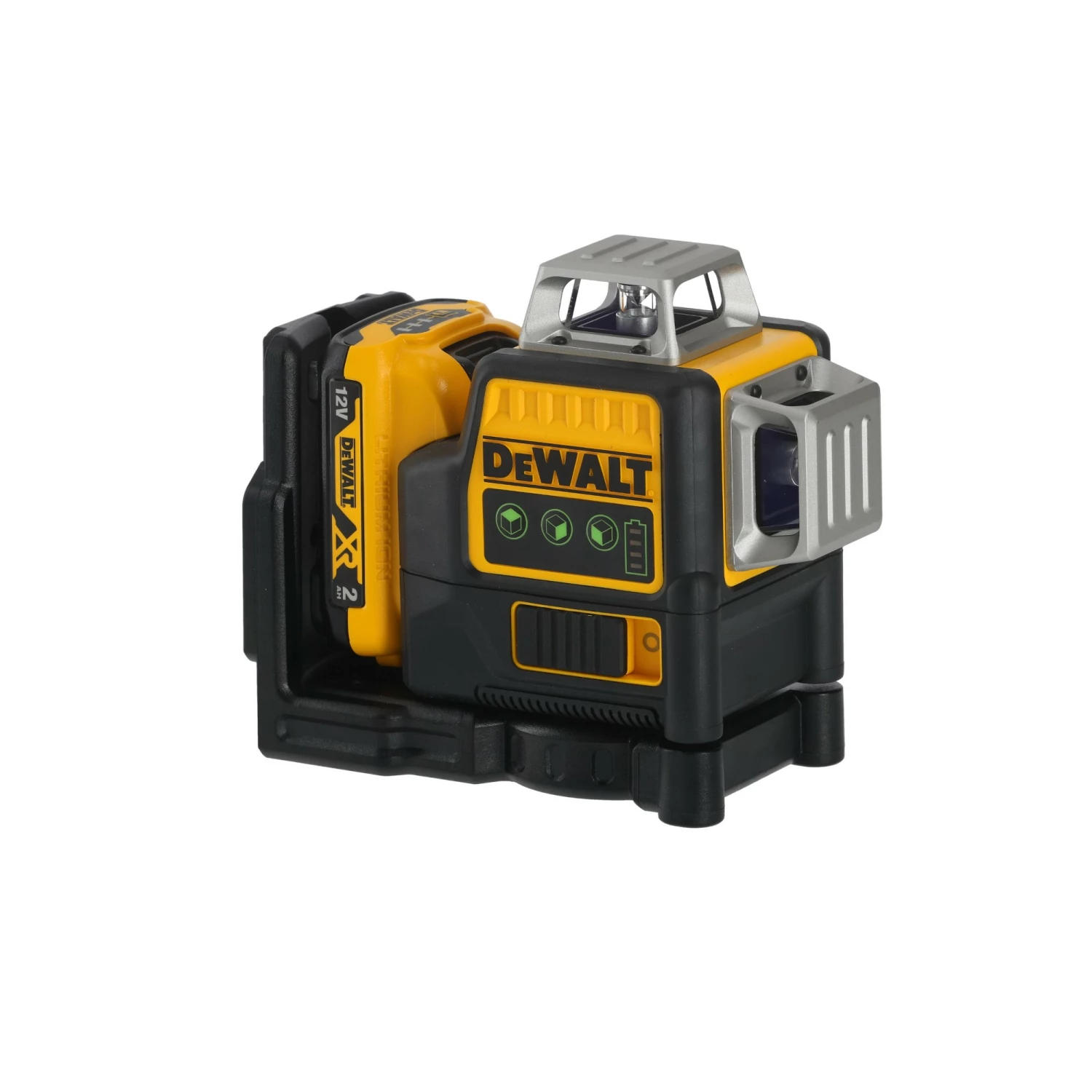 DeWALT DCE089D1GTRID 10.8V Li-Ion accu zelfnivellerende kruislijnlaser set (1x 2.0Ah accu) in koffer - 3 lijnen - 30m - groen-image