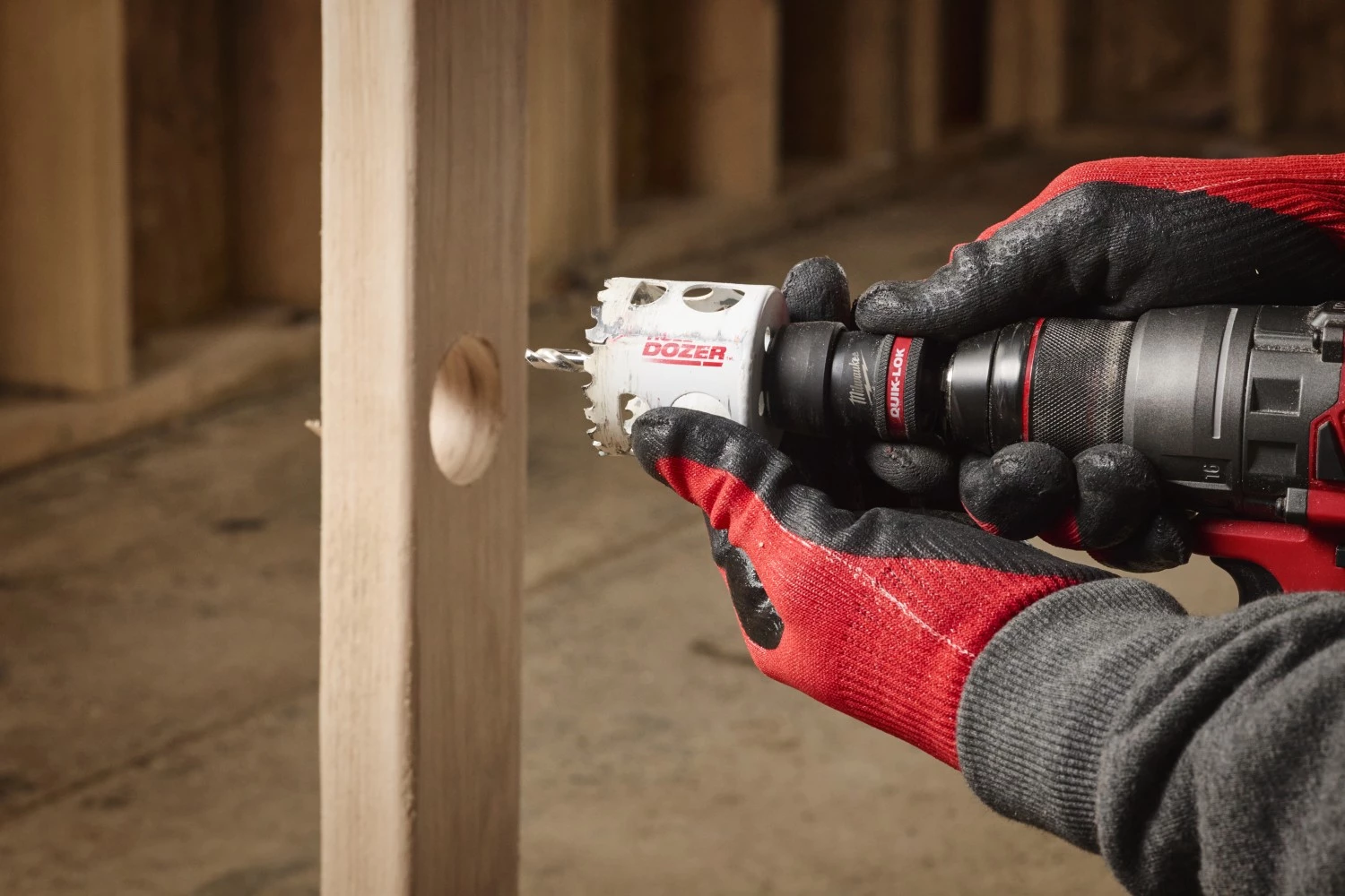 Milwaukee 4932500552 Quick-lock universele gatzaaghouder adapter XL - 32-210mm - 5st