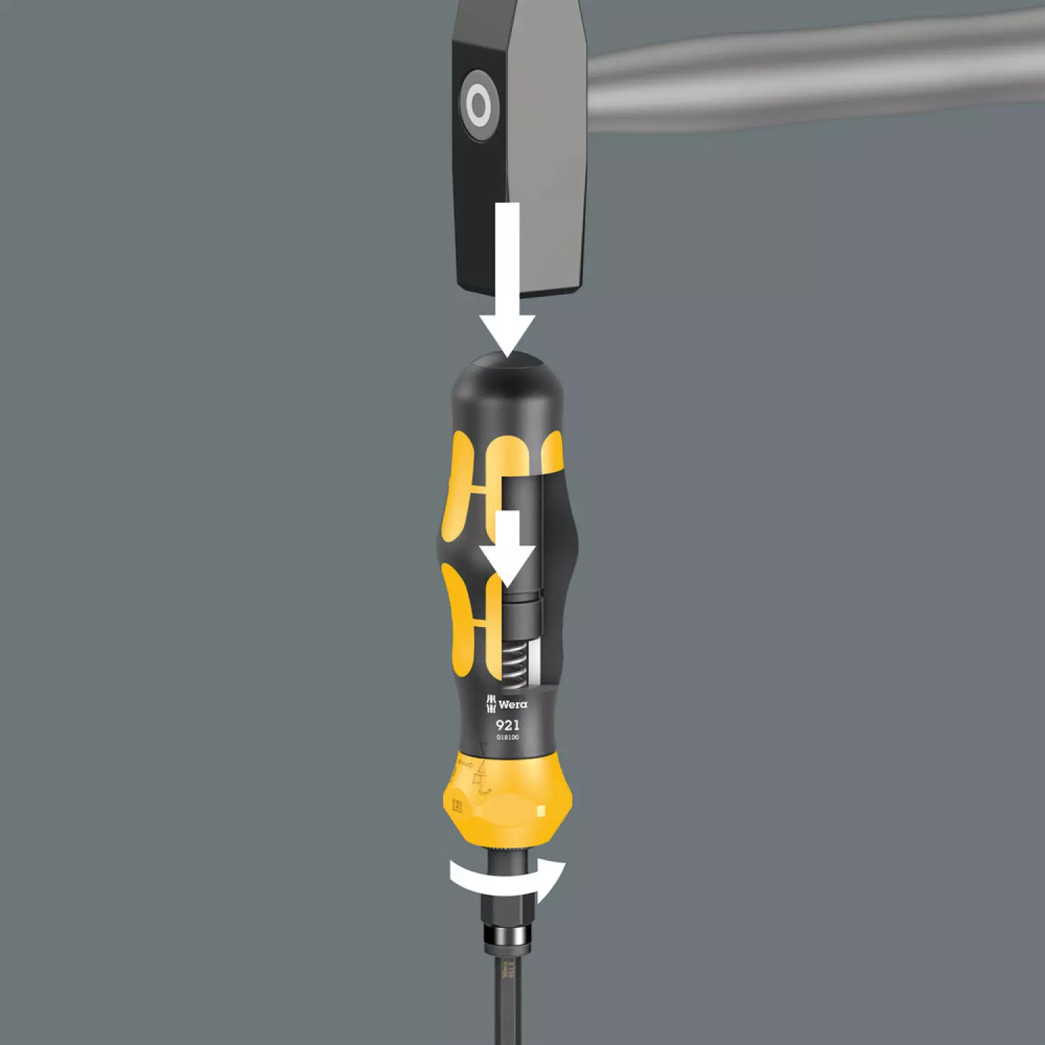 Wera 05018110001 Kraftform Kompakt 900 Set 1 Bitschroevendraaier - 1/4"-image