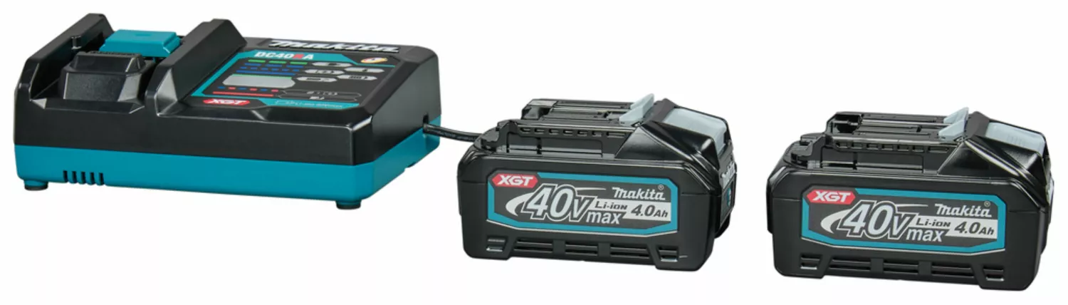 Makita Kit de démarrage de batterie XGT DC40RA/2xBL4040-image