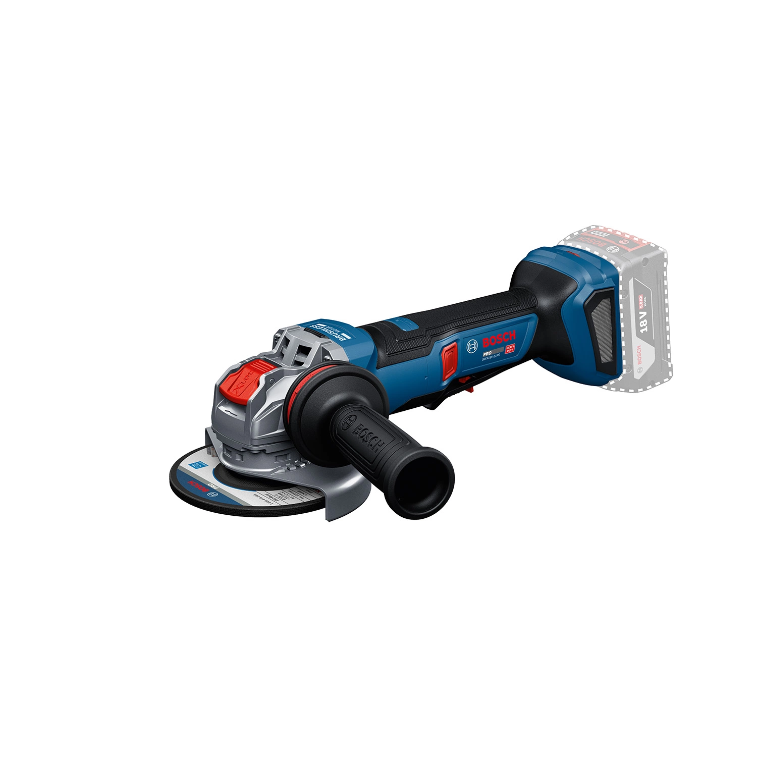 Bosch PRO GWS 18V-11 accu haakse slijper body in L-boxx-image