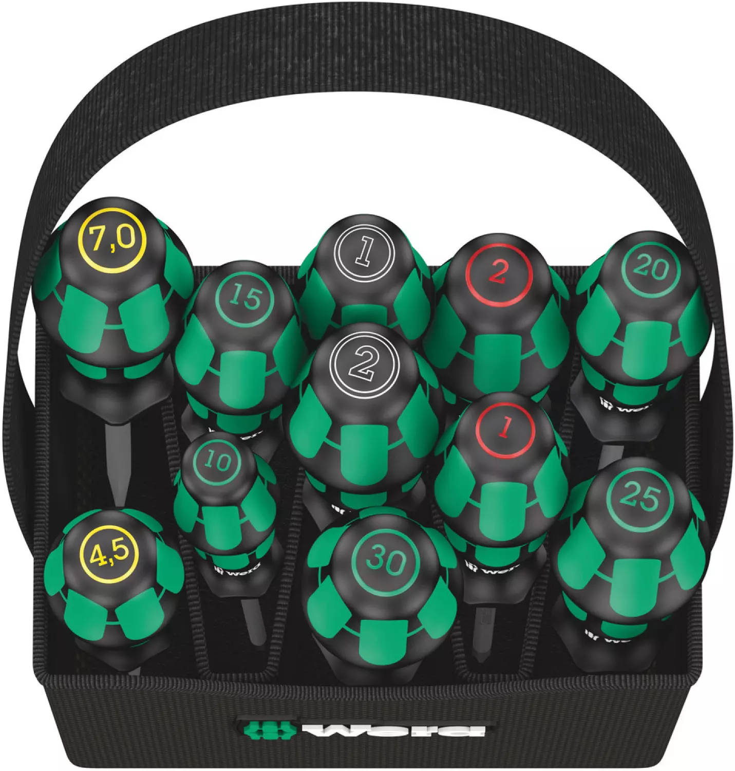 Wera Kraftform 2go 300, 11 pièces-image