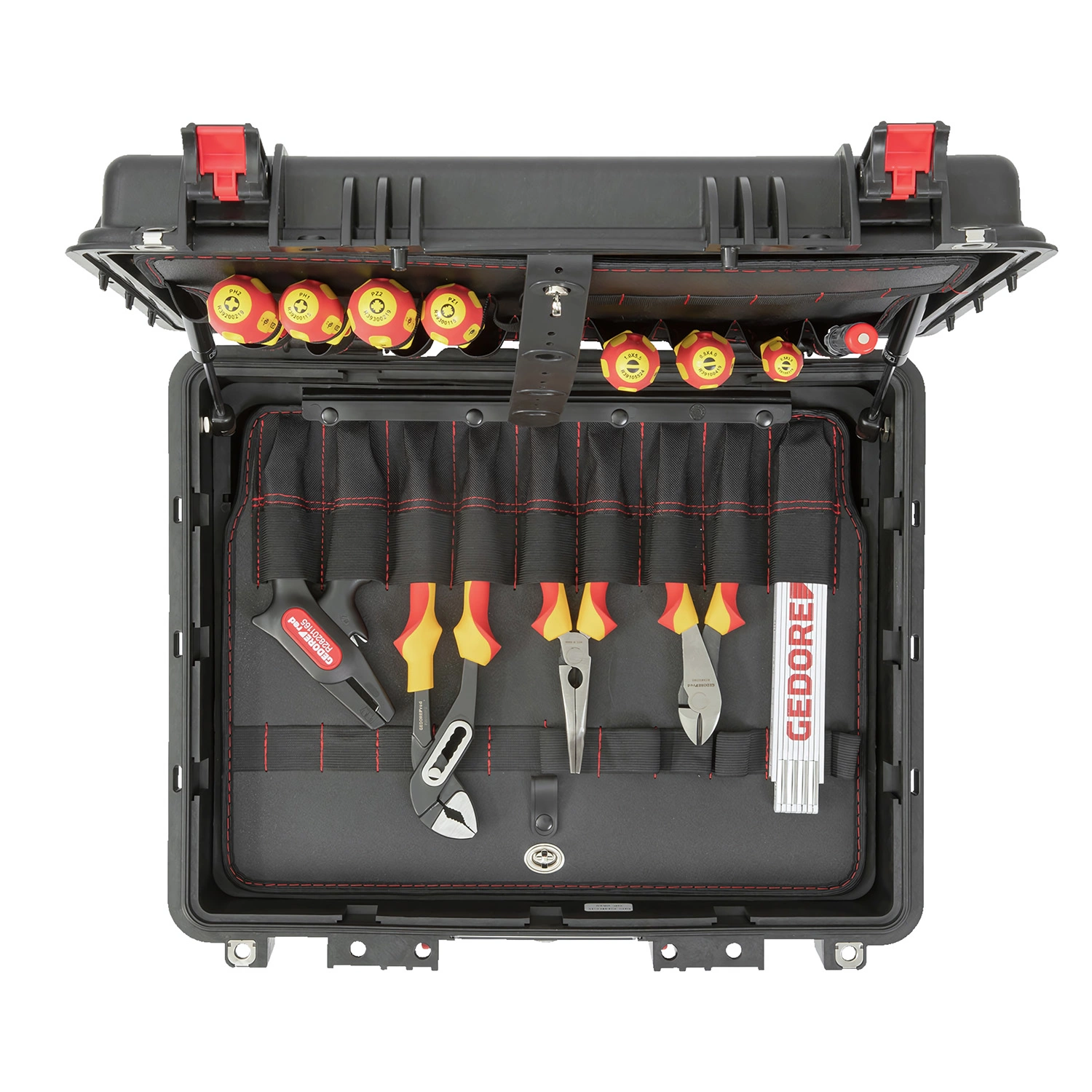 Gedore RED R21652089 - Gereedschapset Elektricien in Though Case - 89-dlg.-image