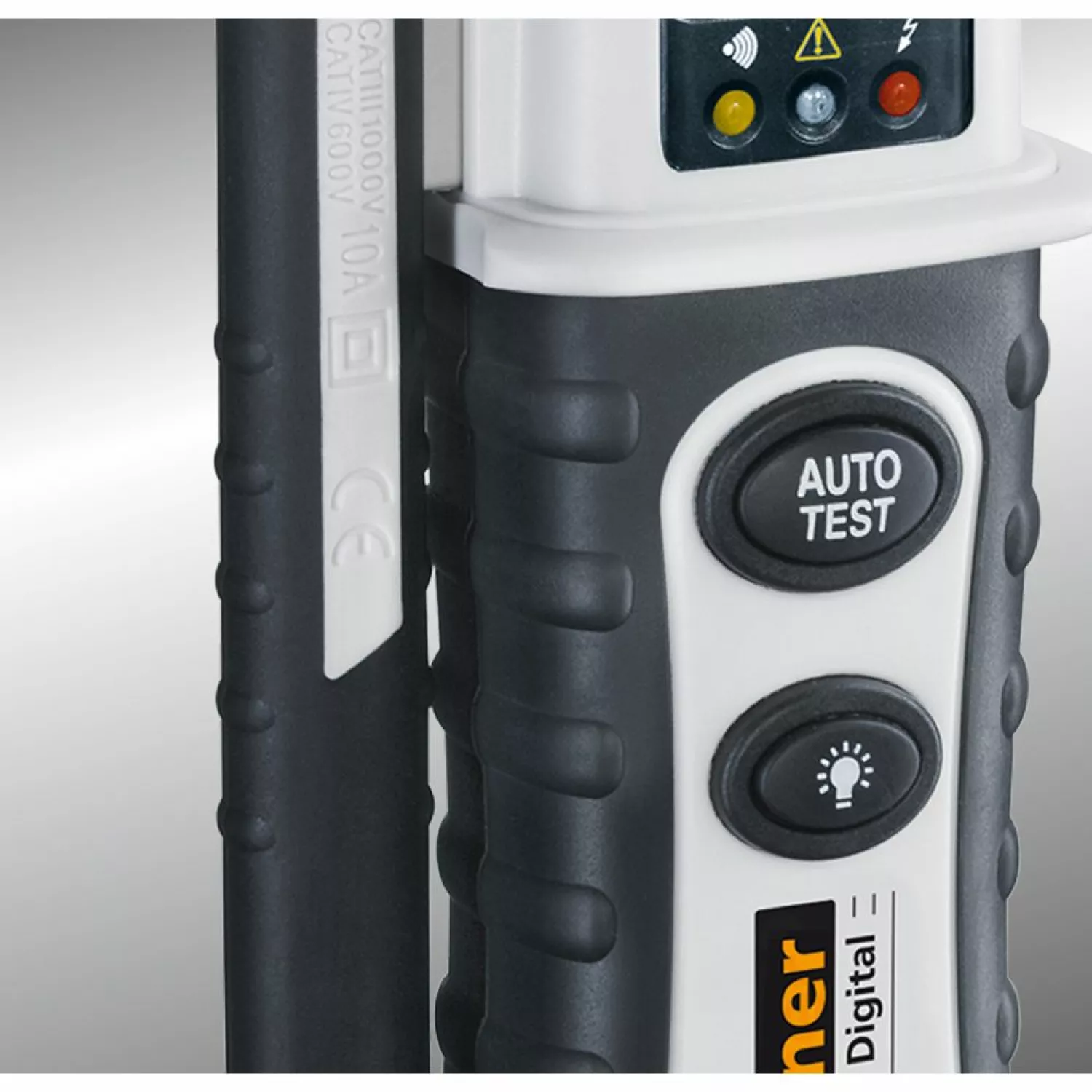 Laserliner AC-tiveMaster Testeur de tension numérique avec écran LCD - AC/DC 6-690 V-image