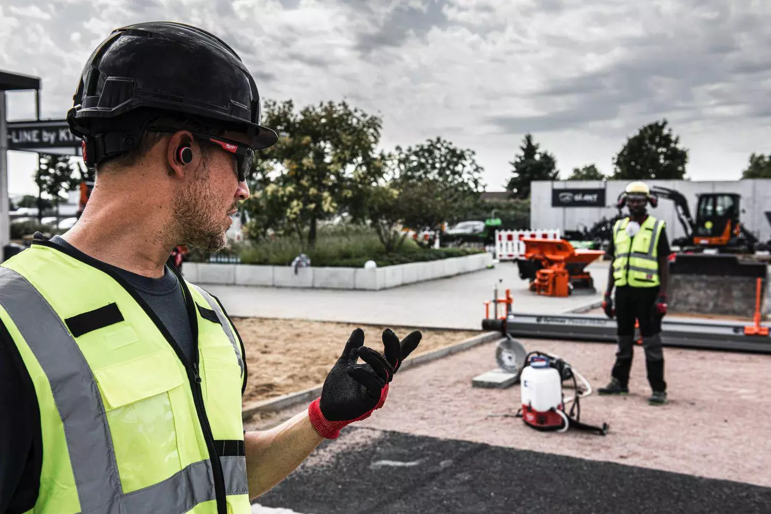 Milwaukee L4 RLEPB bouchons d'oreille - bluetooth - rechargeable-image