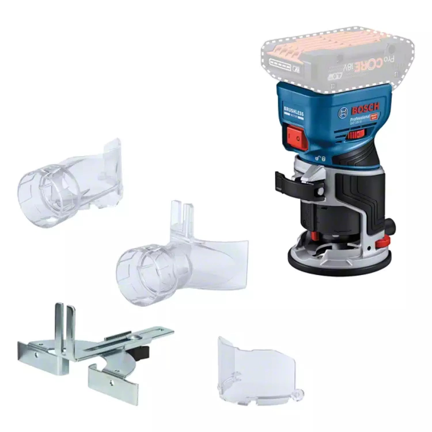 Bosch GKF 18V-8 18V accu Kantenfrees body - 8mm-image