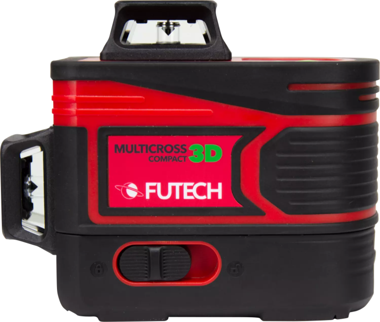 FUTECH MC3D Multicross 3D Laser croix compact avec trépied en valise - vert - 2x 150m - 3 lignes-image