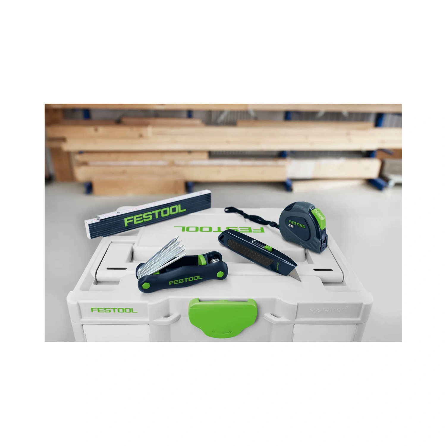 Festool 201464 Duimstok - Hout - 2m