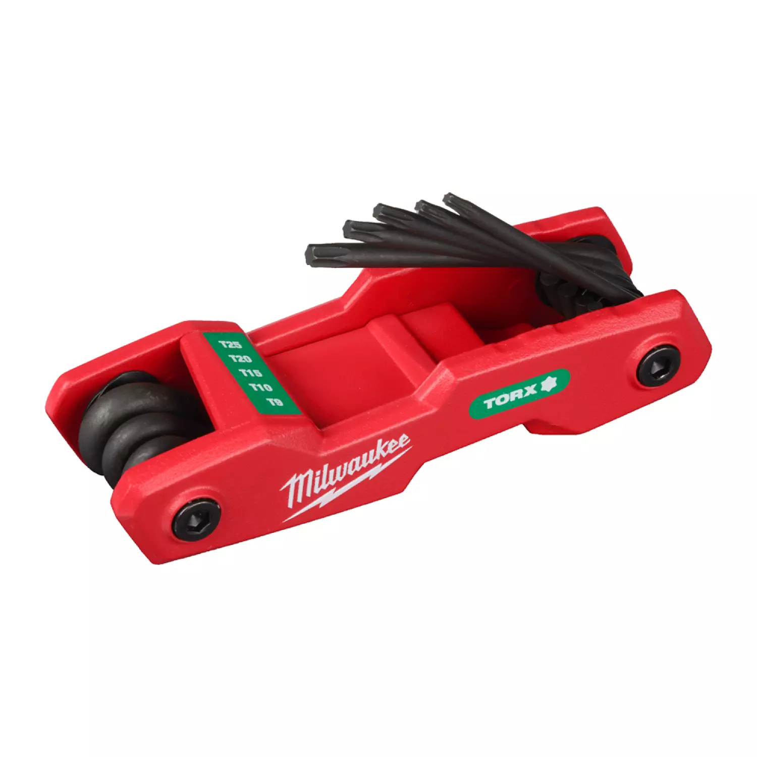 Milwaukee 4932480979 Jeu de clés Allen 8 pièces - Torx - T9-T40 - pliable-image