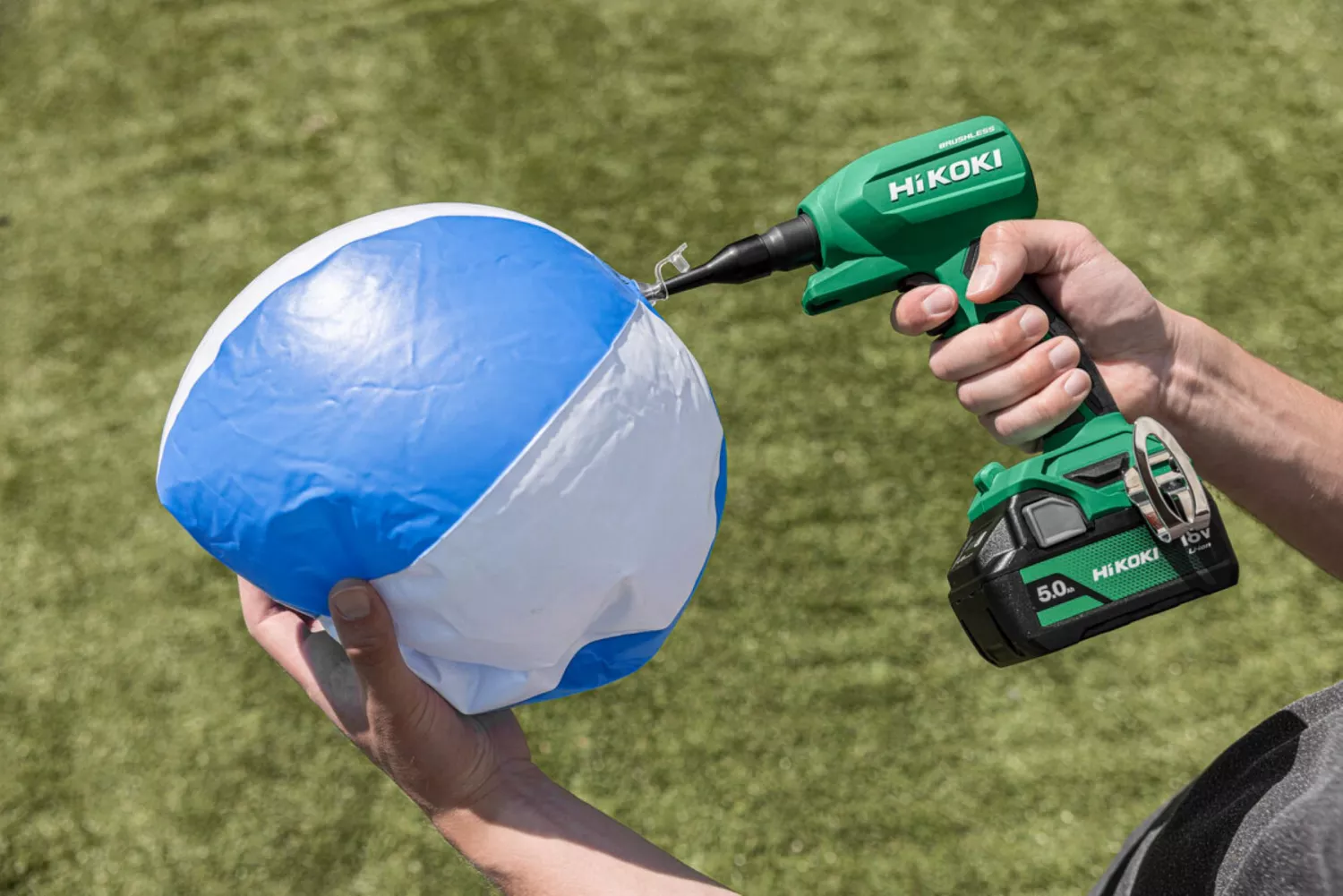 HiKOKI RA18DAW4Z Corps de souffleur-aspirateur à batterie Li-ion 18 V-image