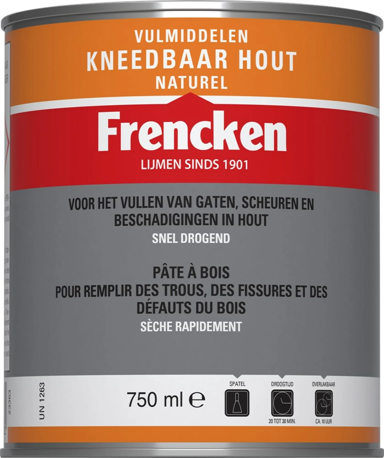 Frencken Bois à pétrir - Naturel - 750ml-image