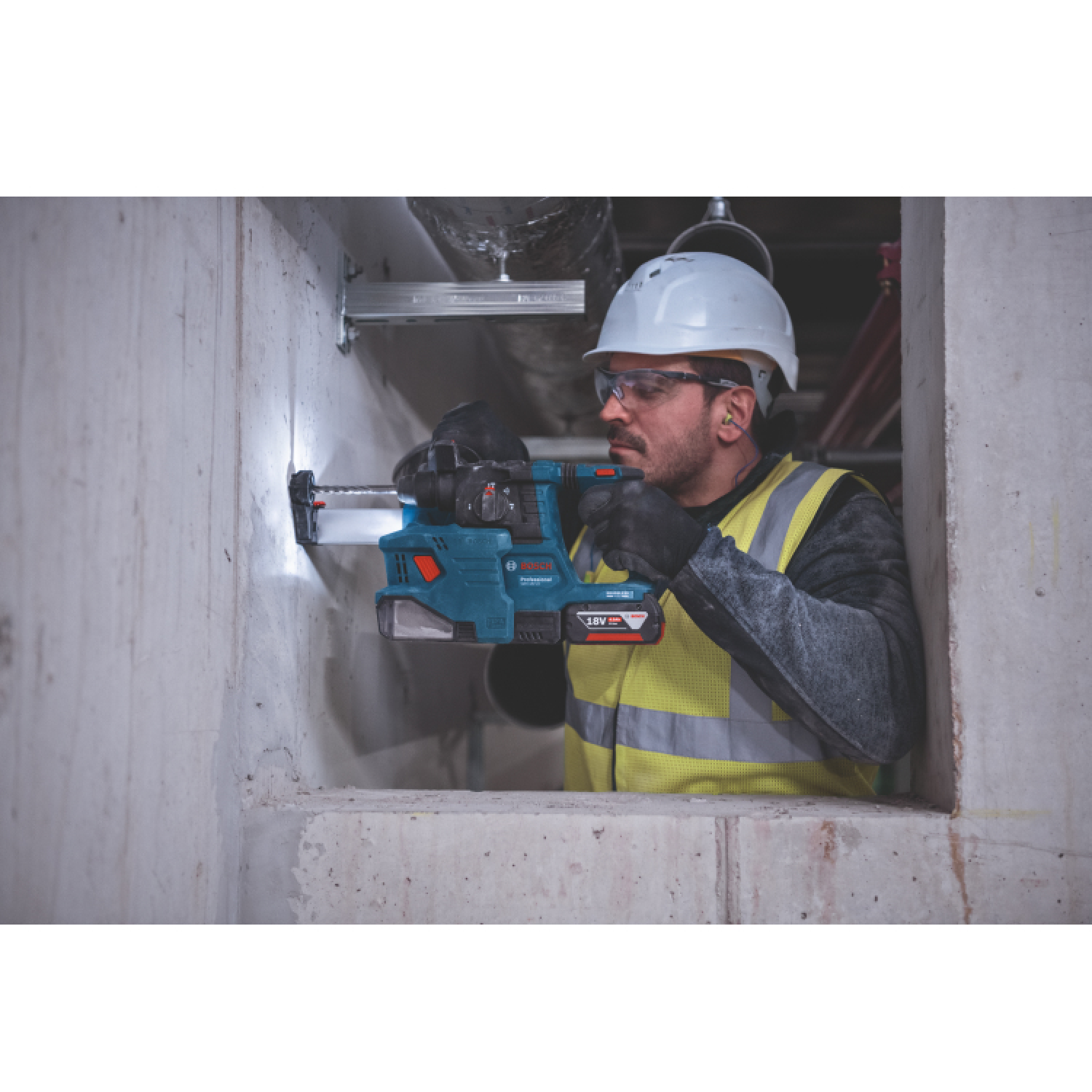 Bosch GBH 18V-22 Marteau combiné 18 V sans fil Boîte Solo-image