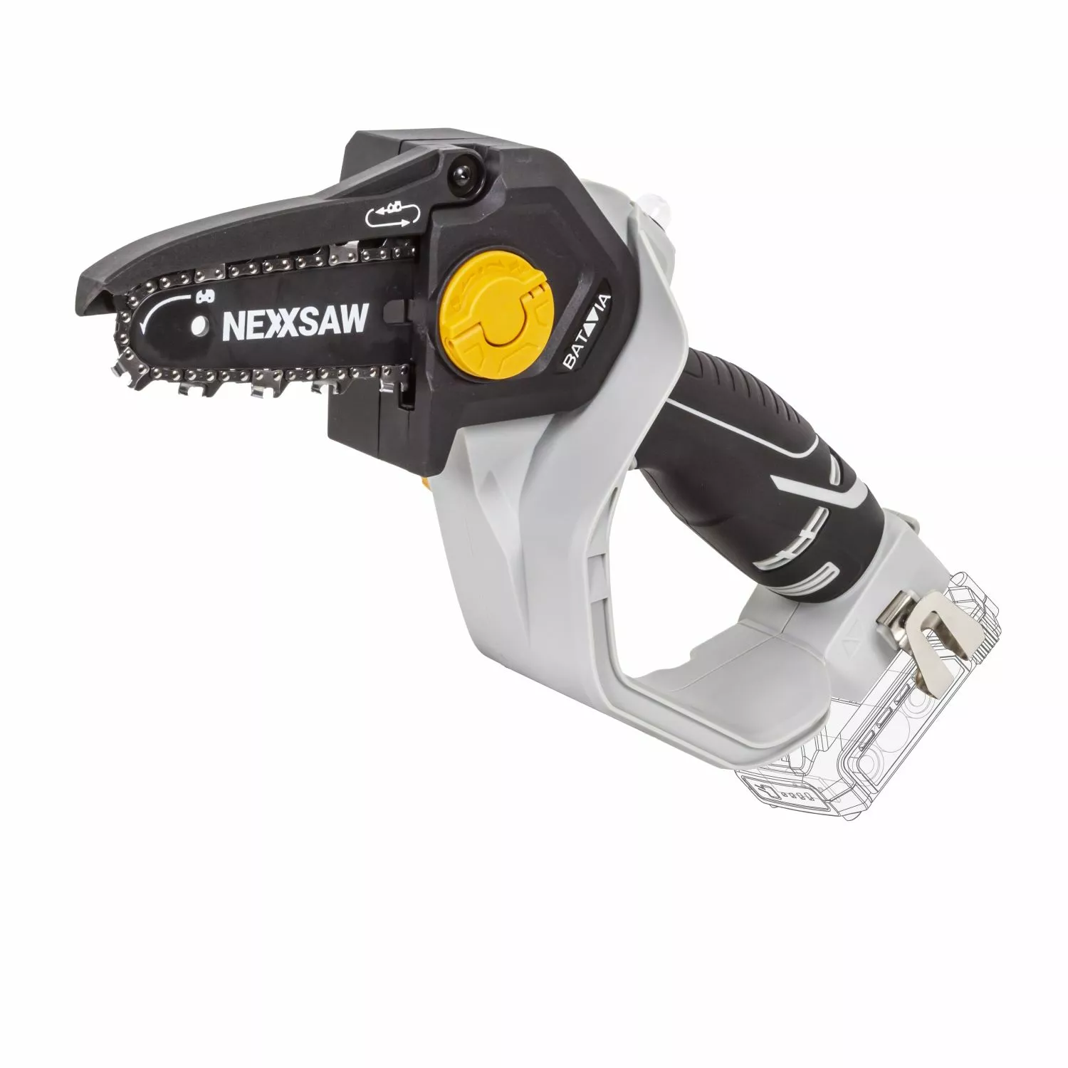 Batavia 7064270 Nexxsaw V3.1 Maxxpack 18V Li-Ion mini tronçonneuse sans fil - 150mm-image