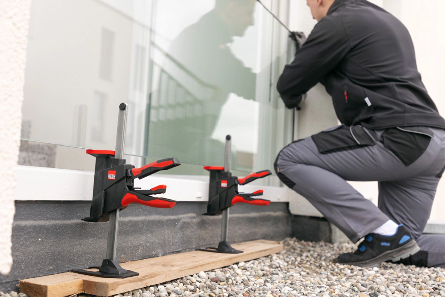Bessey BEYCEPS BEY-IK Installatiekit voor BEY23 Montagehulp - tot 60kg hefvermogen-image