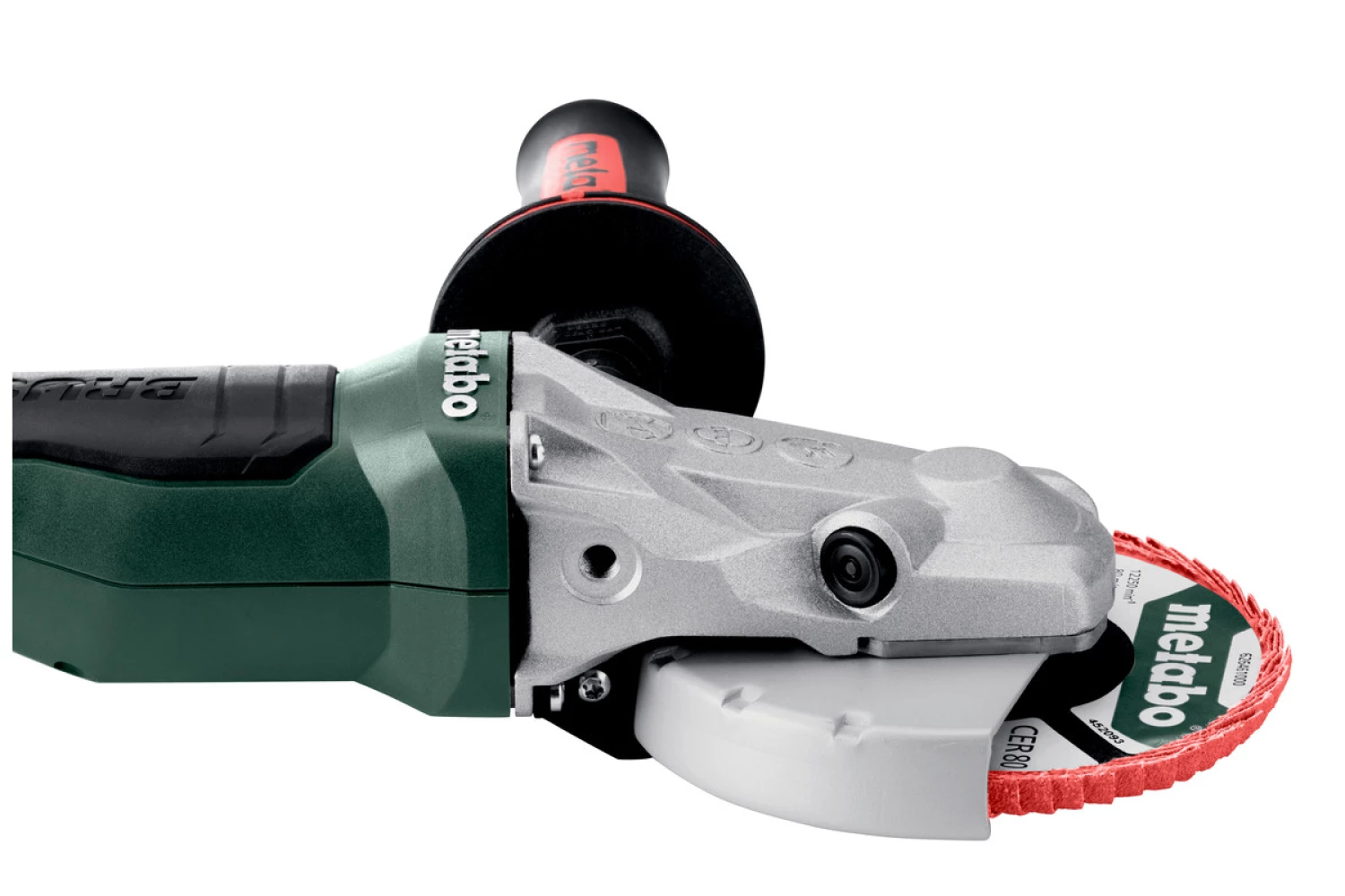 Metabo WVBF 18 LT BL 11-125 Quick 18V Li-ion Meuleuse d'angle à tête plate sans fil en MetaBox - 125mm-image