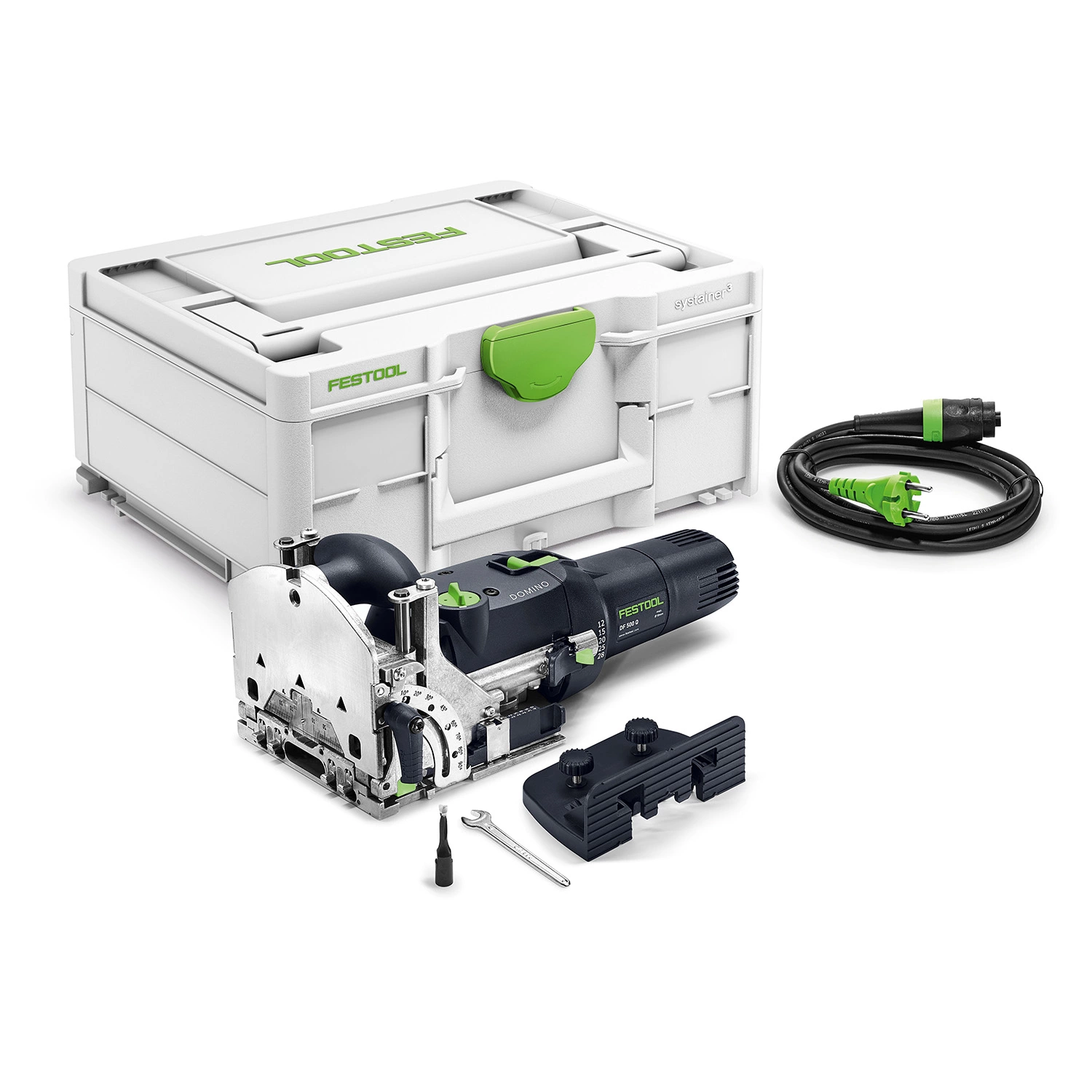 Festool DF 500 RQ-Plus Domino freesmachine in systainer - 420W - 28 mm-image