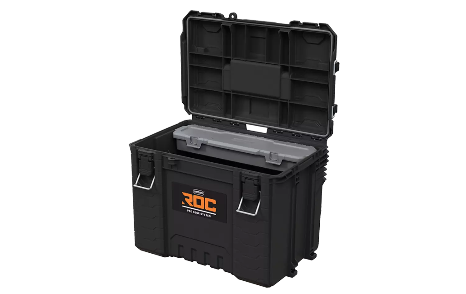 Keter 256982 ROC Pro Gear Ensemble de coffres à outils mobiles-image