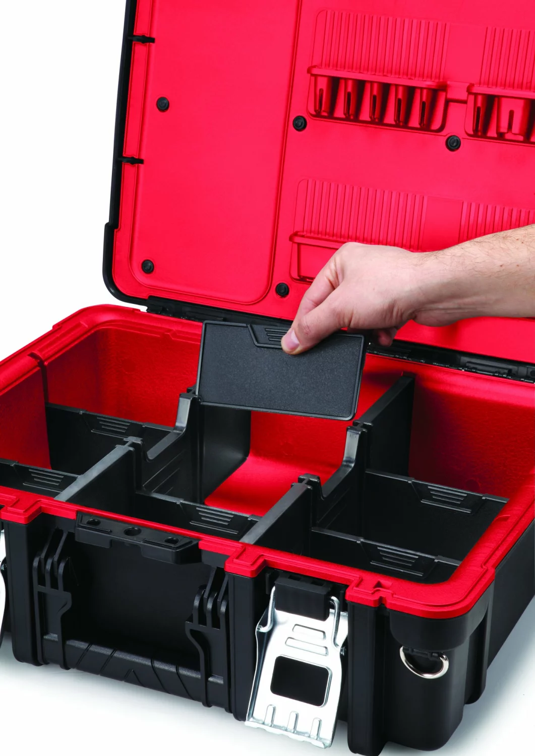 Keter 237003 - Boîte à outils Technicien - noir/rouge-image