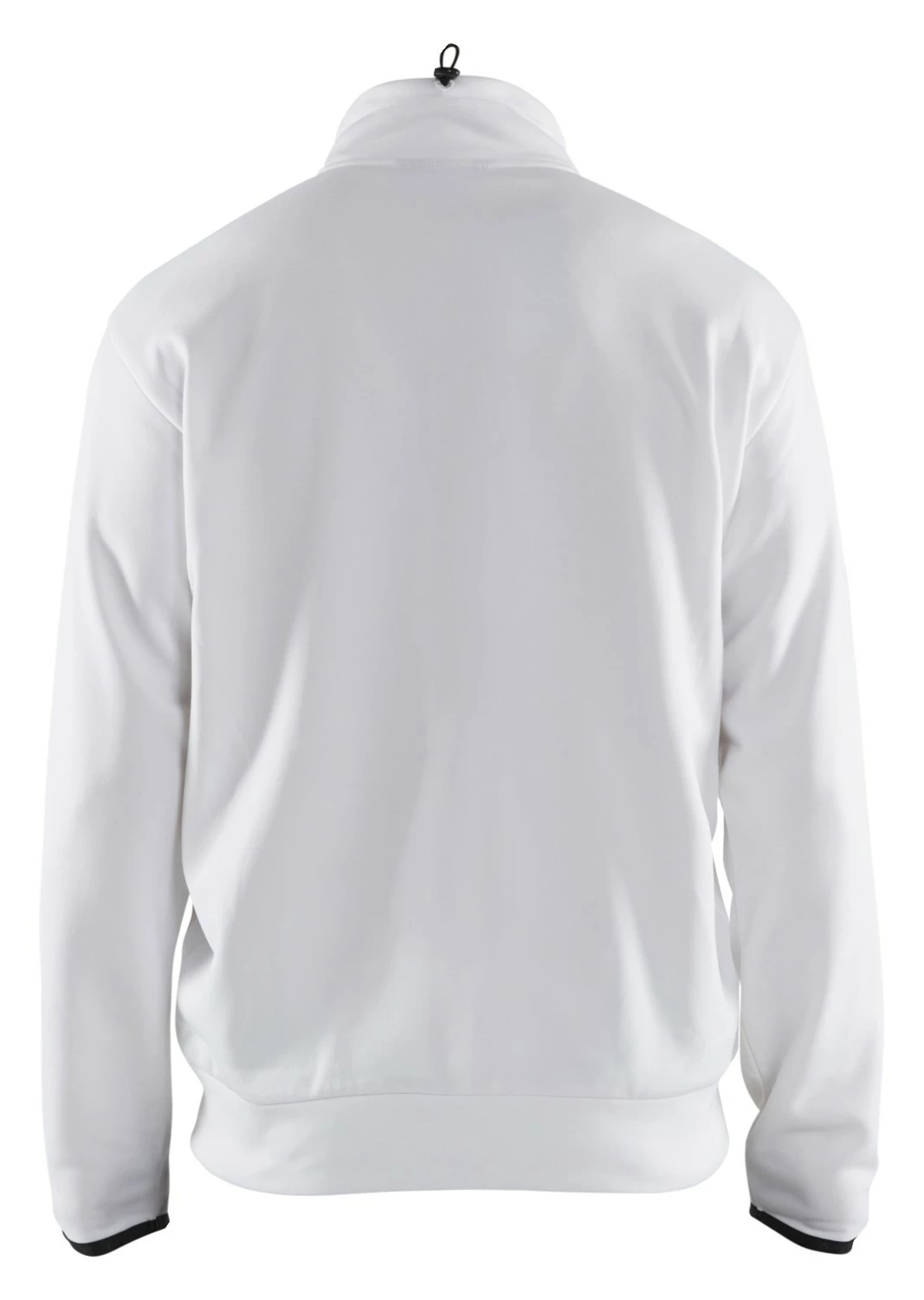 Blåkläder 336225261098S Sweat de travail avec fermeture éclair - Blanc/Gris foncé - S-image