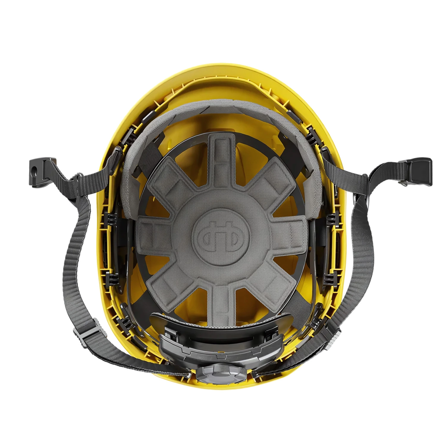 Hellberg Casque de sécurité Sector ABS avec ventilation - DCS - Jaune-image