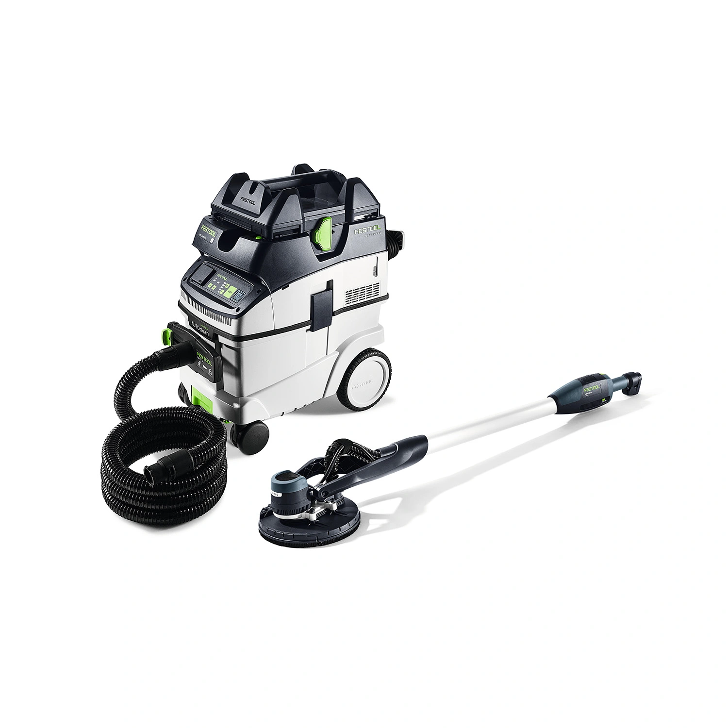 Festool LHS-E 225/CTL36-Set Langnek-schuurmachine en stofzuigerset