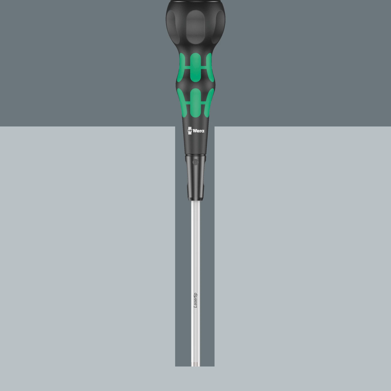 Wera 05007906001 1850 PH Kraftform Ball-Grip Kruiskopschroevendraaier werkplaatskling - PH 2 x 100mm-image