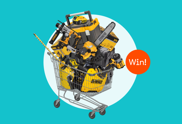 Win €5000 met DeWALT.-image