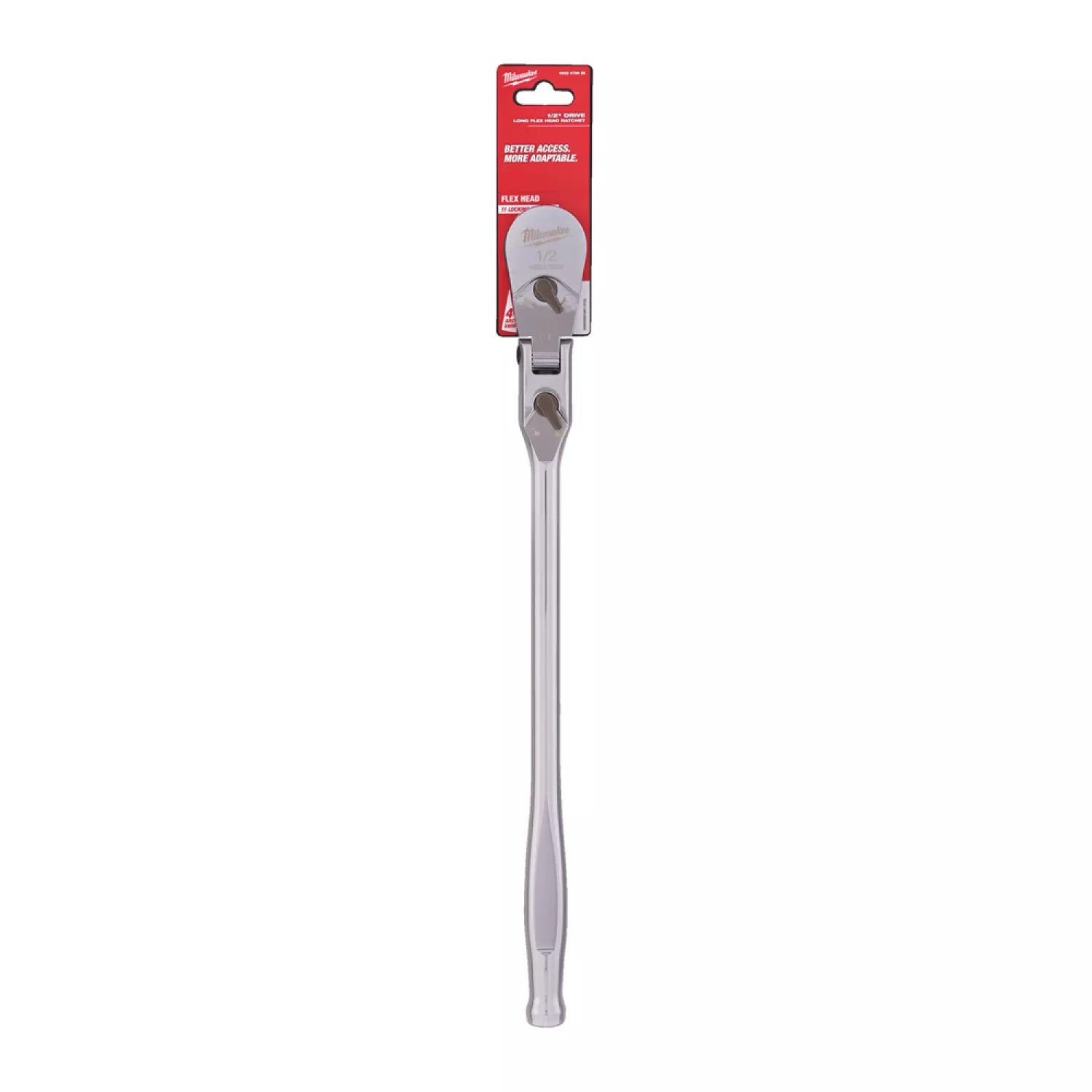 Milwaukee 4932479656 Cliquet réversible 1/2" - tête flexible - 457mm-image