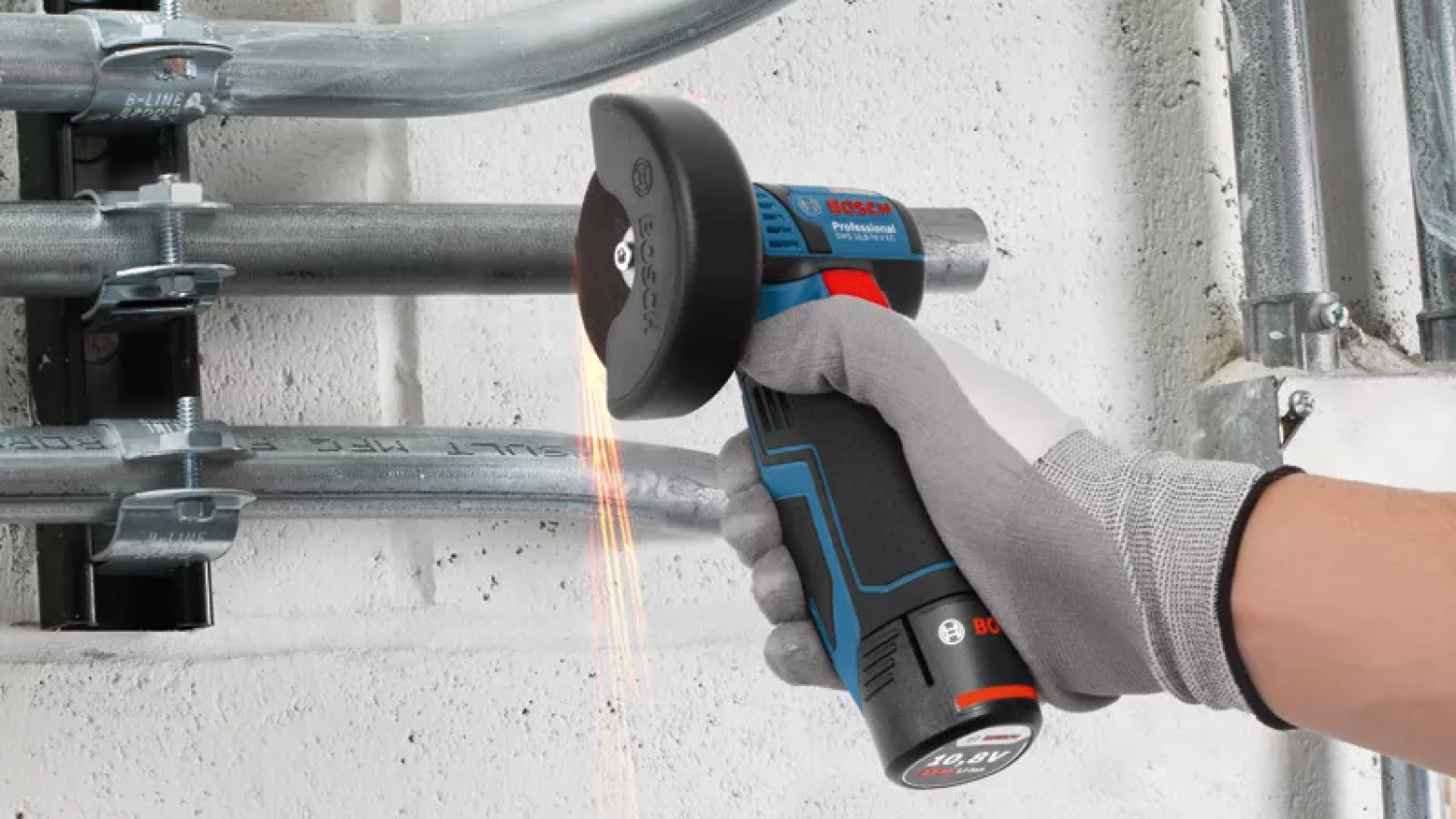 Bosch 06019F200B - Meuleuse angulaire sans fil GWS 12V-76-image